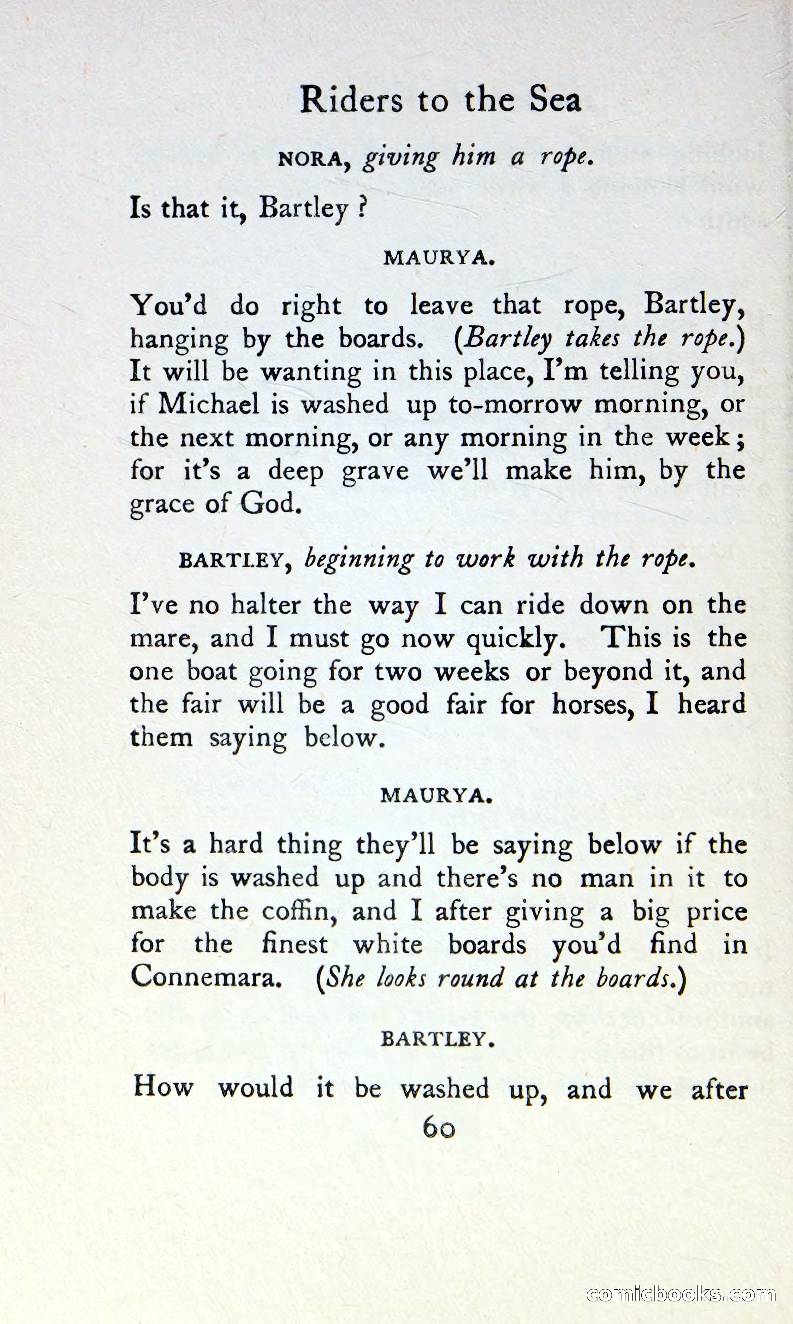 The Tinker's Wedding / Riders to the Sea / The Shadow of the Glen — page 77 of 148