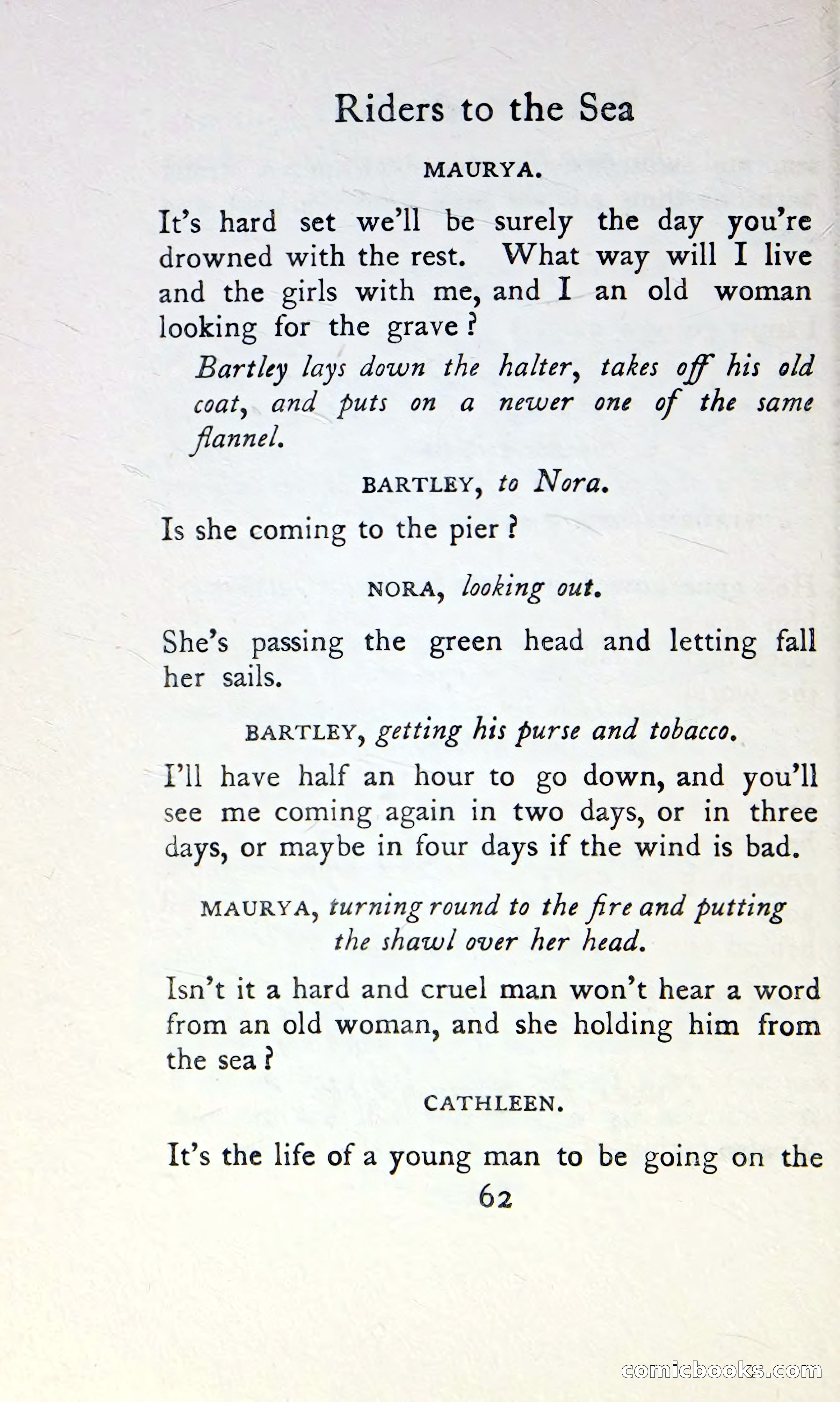 The Tinker's Wedding / Riders to the Sea / The Shadow of the Glen — page 79 of 148