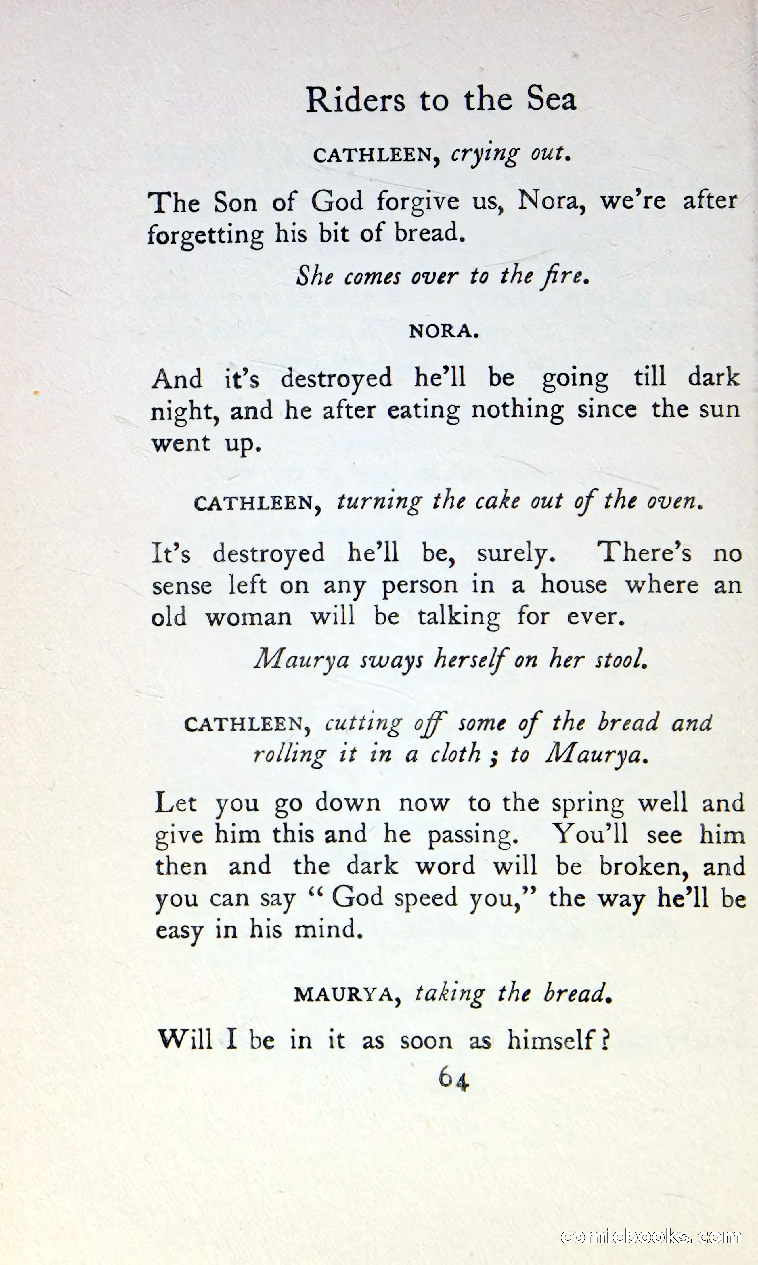 The Tinker's Wedding / Riders to the Sea / The Shadow of the Glen — page 81 of 148