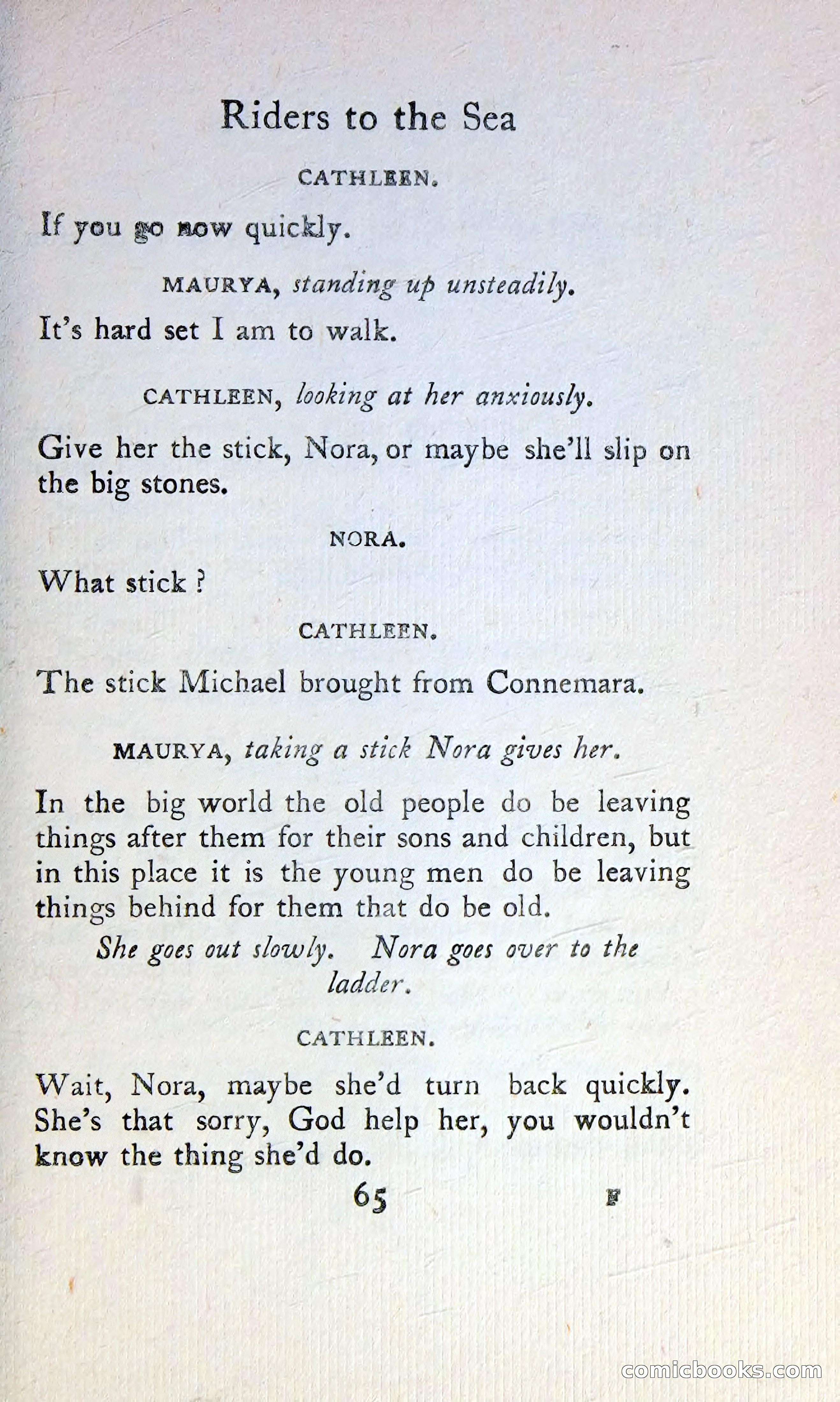 The Tinker's Wedding / Riders to the Sea / The Shadow of the Glen — page 82 of 148