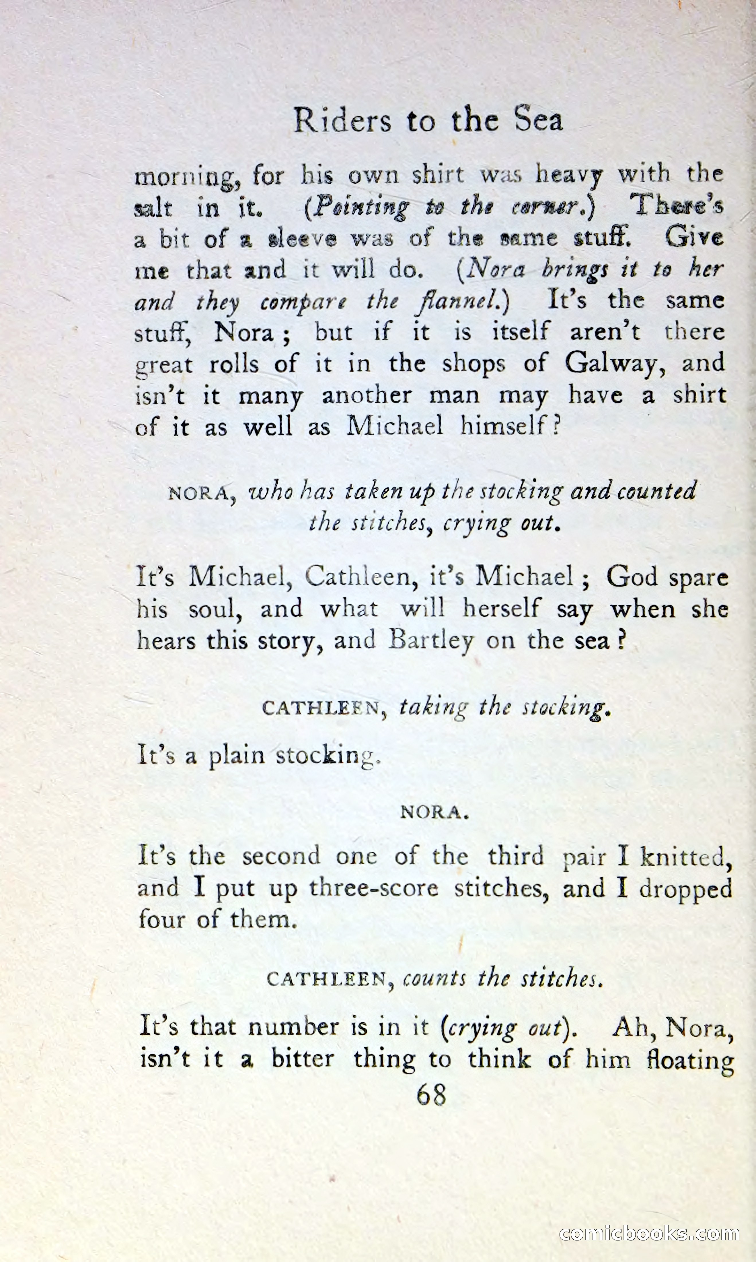 The Tinker's Wedding / Riders to the Sea / The Shadow of the Glen — page 85 of 148