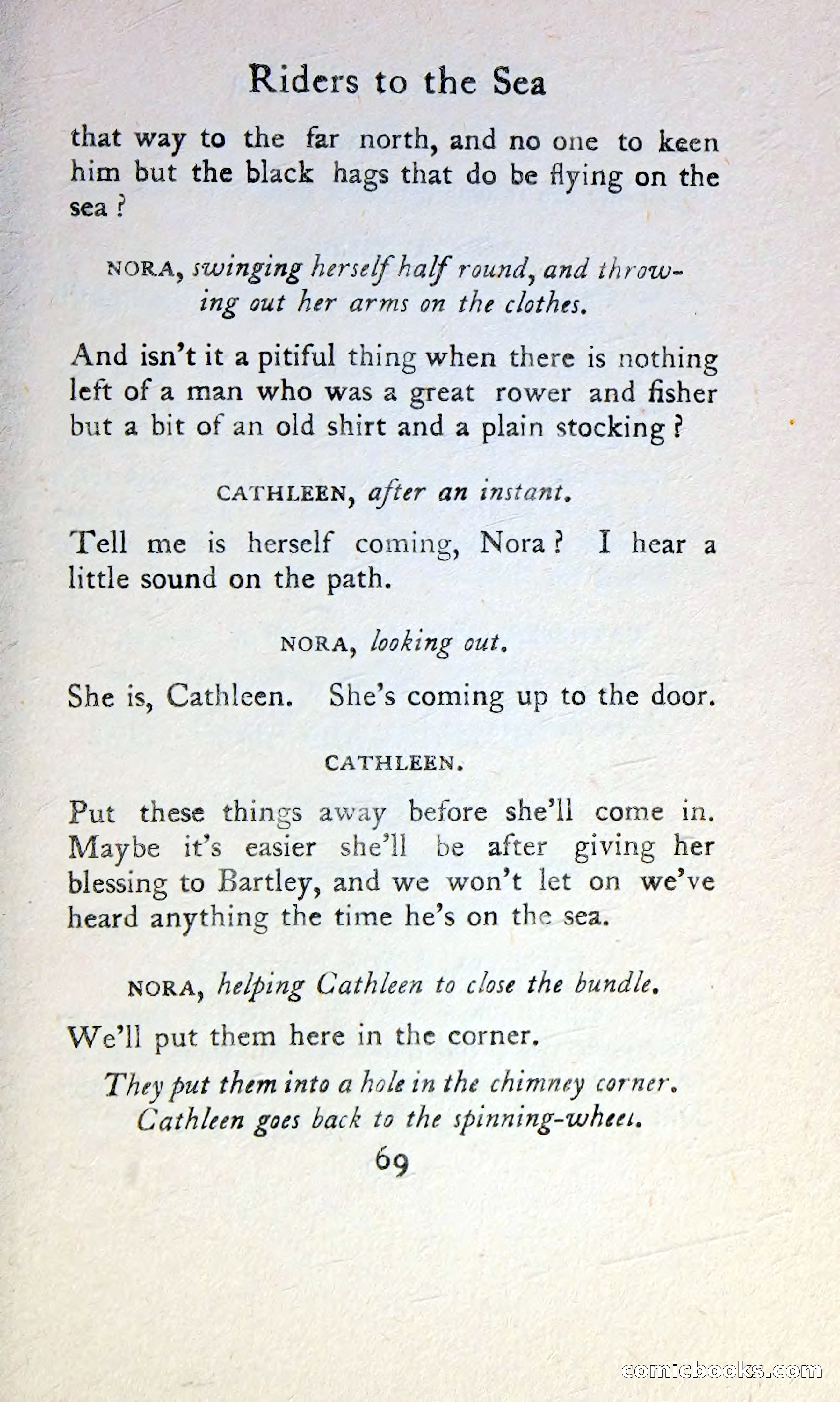The Tinker's Wedding / Riders to the Sea / The Shadow of the Glen — page 86 of 148