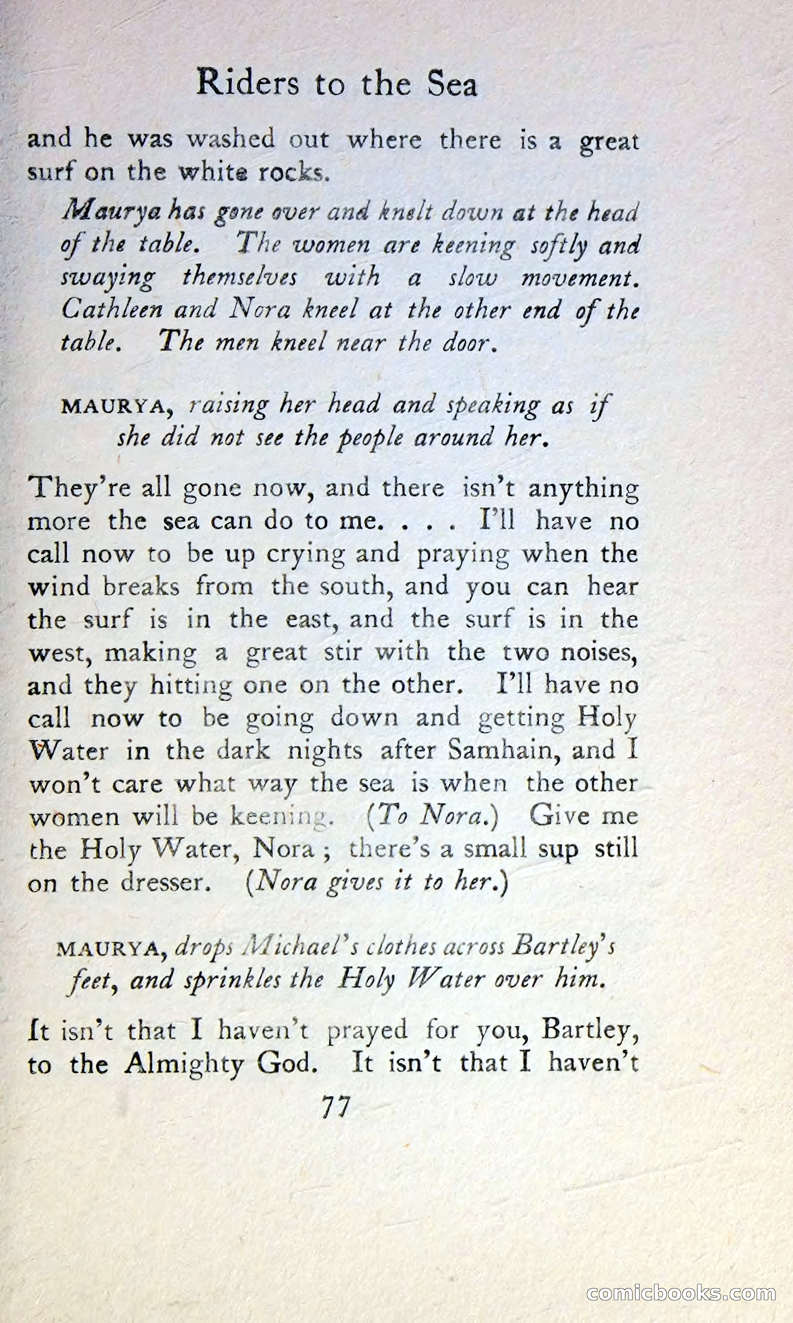 The Tinker's Wedding / Riders to the Sea / The Shadow of the Glen — page 94 of 148