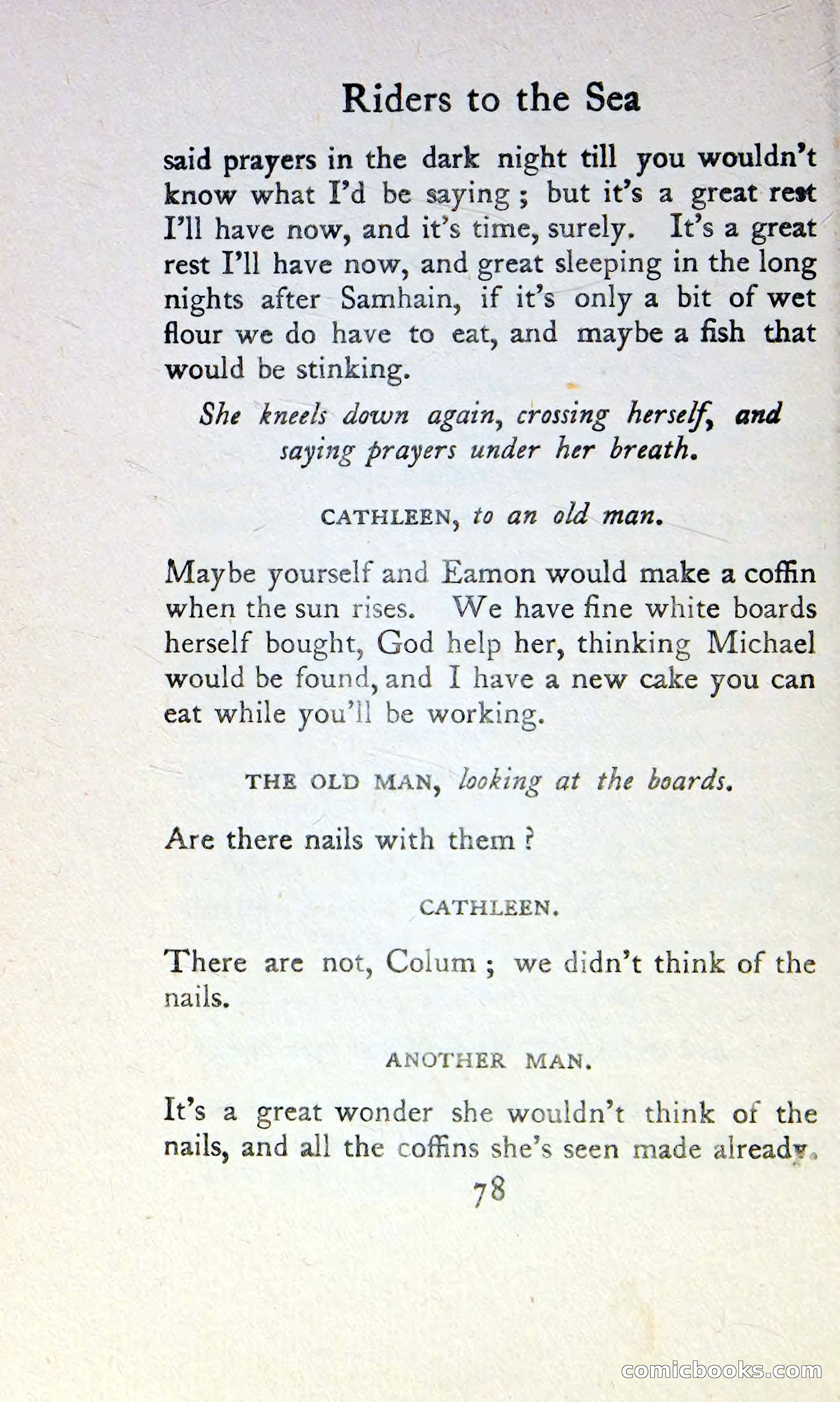 The Tinker's Wedding / Riders to the Sea / The Shadow of the Glen — page 95 of 148