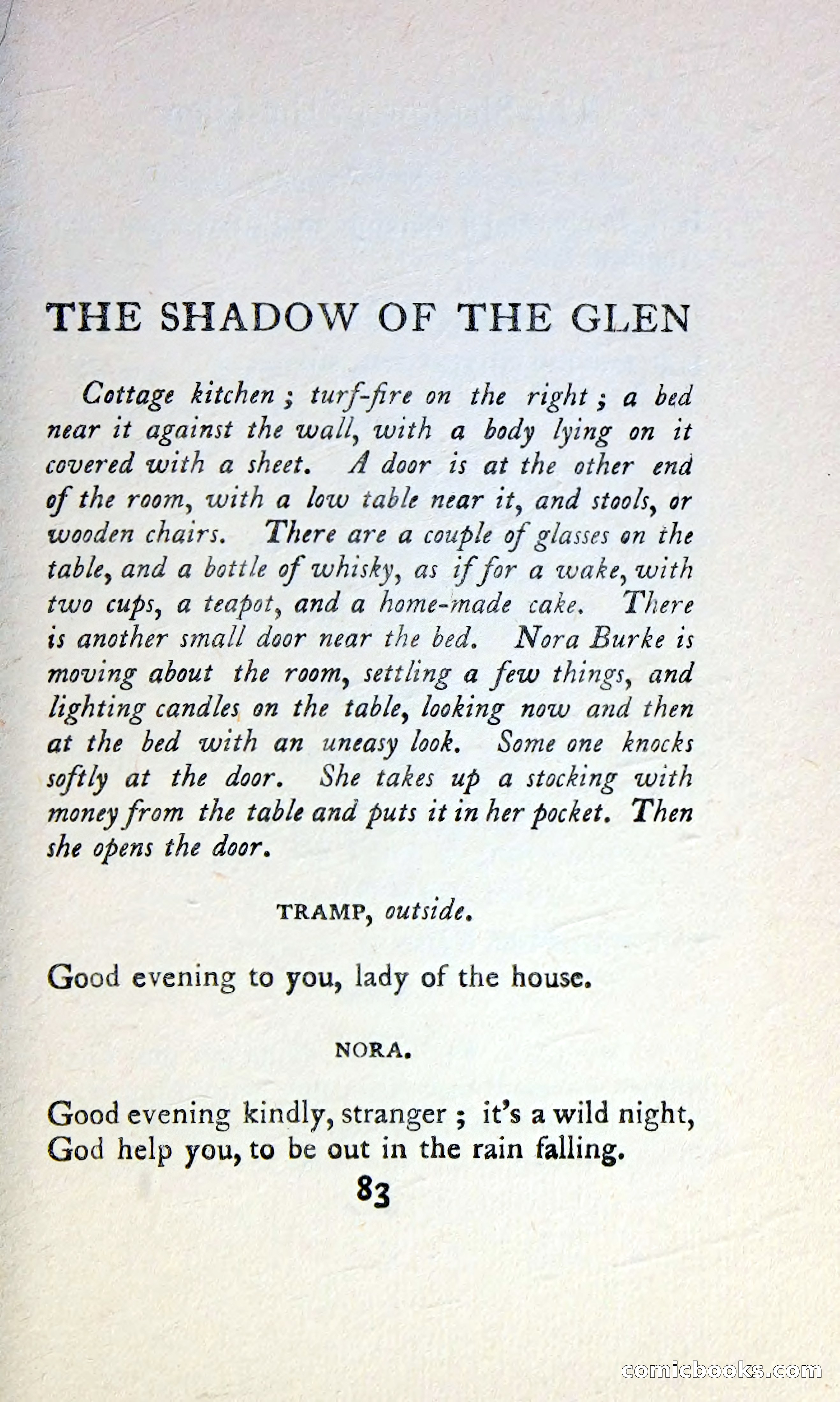 The Tinker's Wedding / Riders to the Sea / The Shadow of the Glen — page 100 of 148