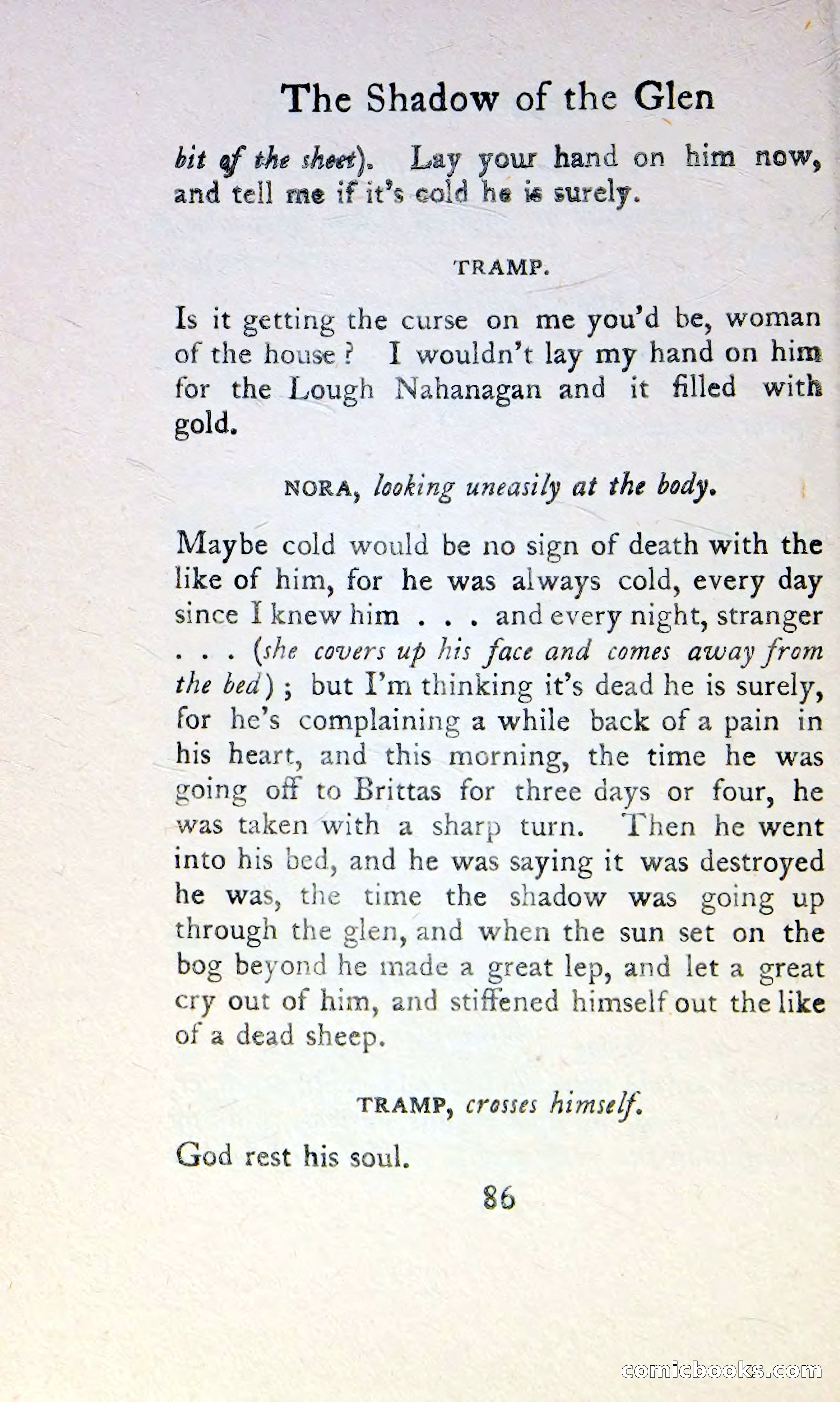 The Tinker's Wedding / Riders to the Sea / The Shadow of the Glen — page 103 of 148
