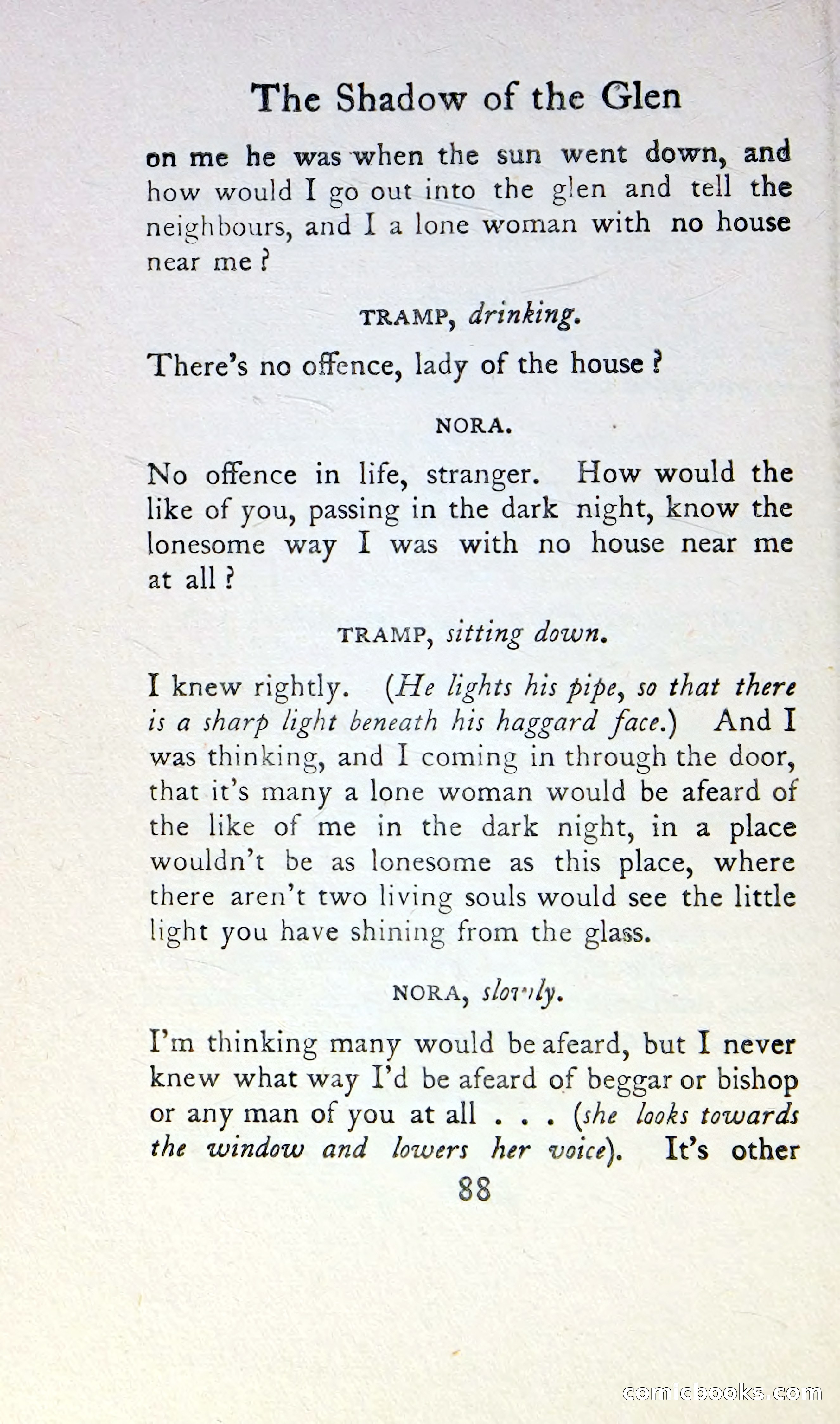The Tinker's Wedding / Riders to the Sea / The Shadow of the Glen — page 105 of 148