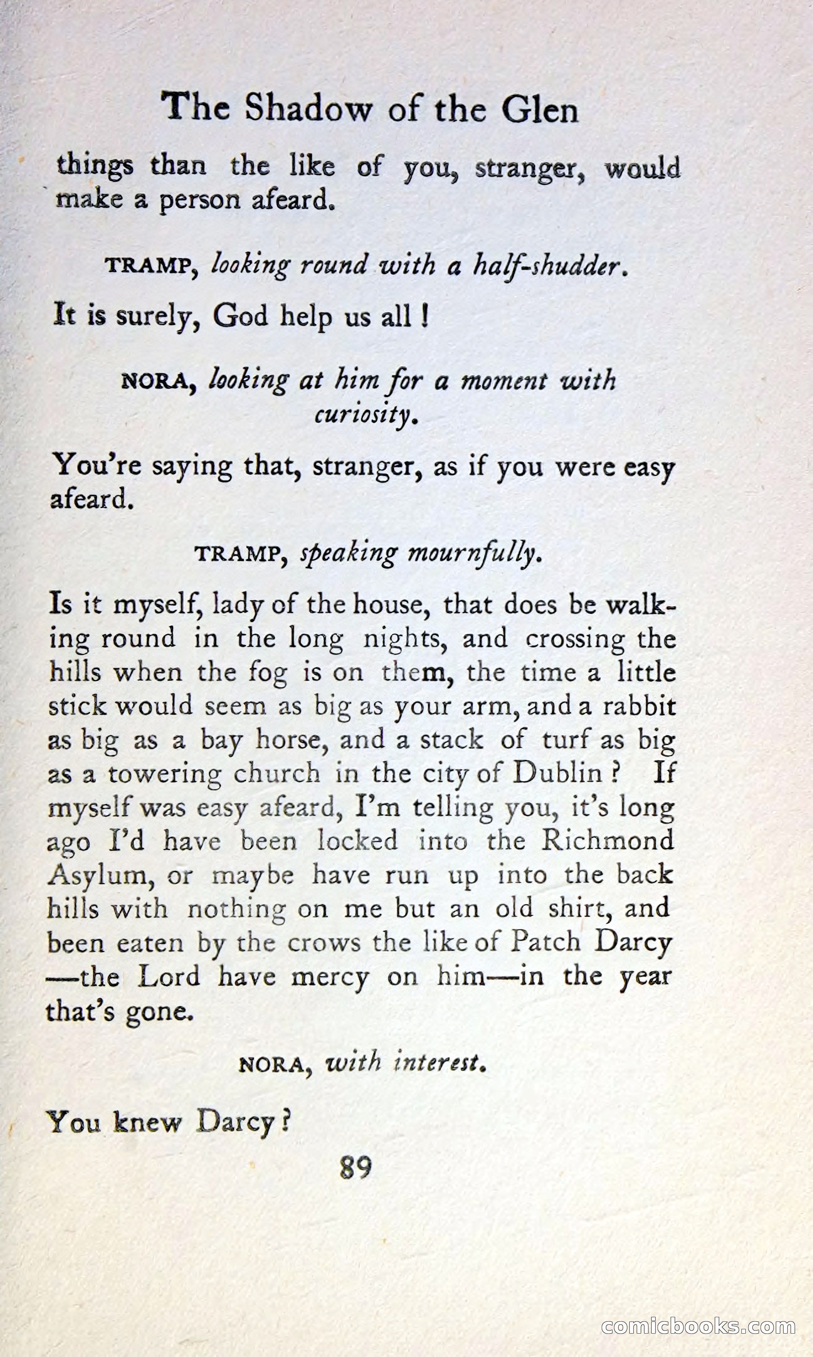 The Tinker's Wedding / Riders to the Sea / The Shadow of the Glen — page 106 of 148