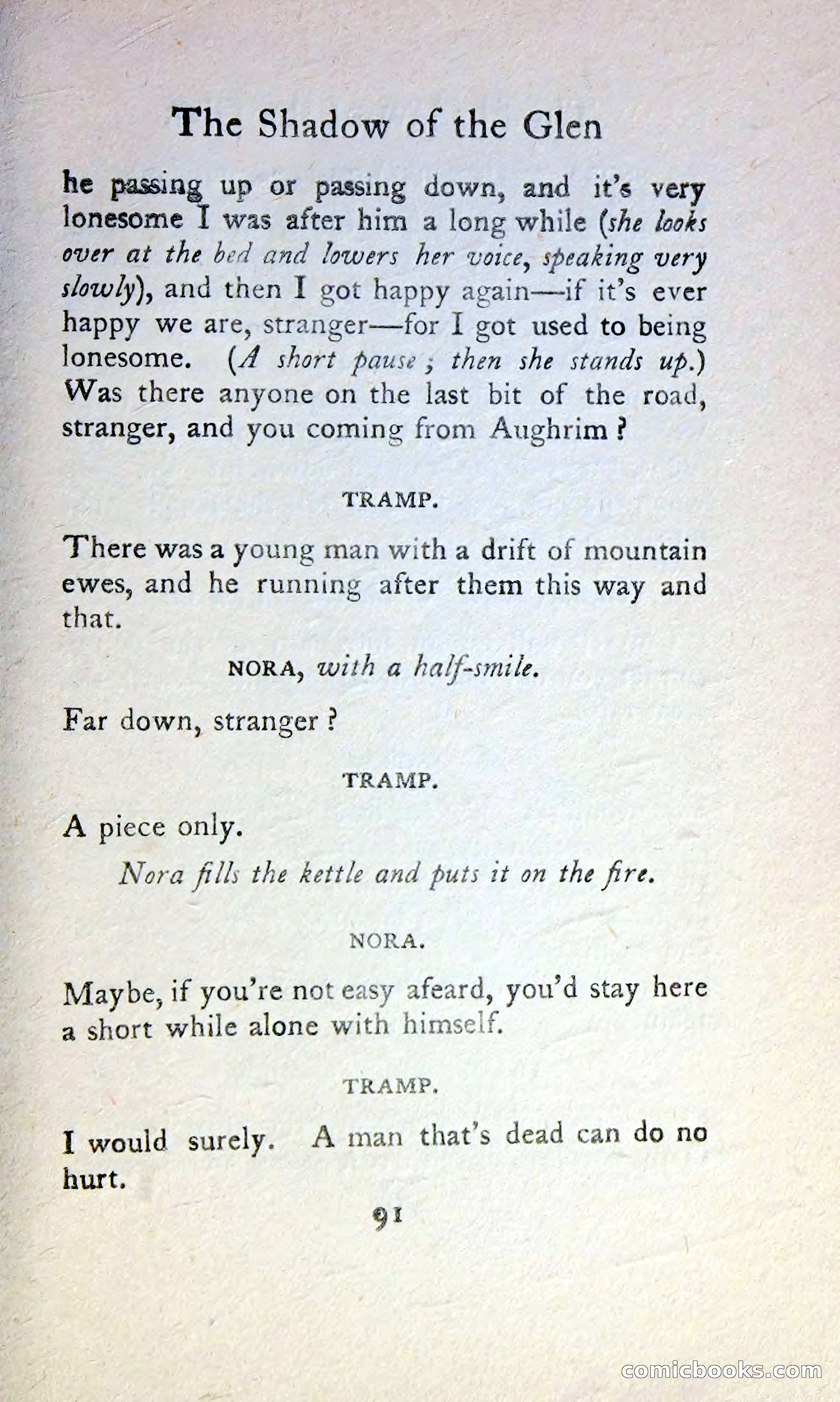 The Tinker's Wedding / Riders to the Sea / The Shadow of the Glen — page 108 of 148