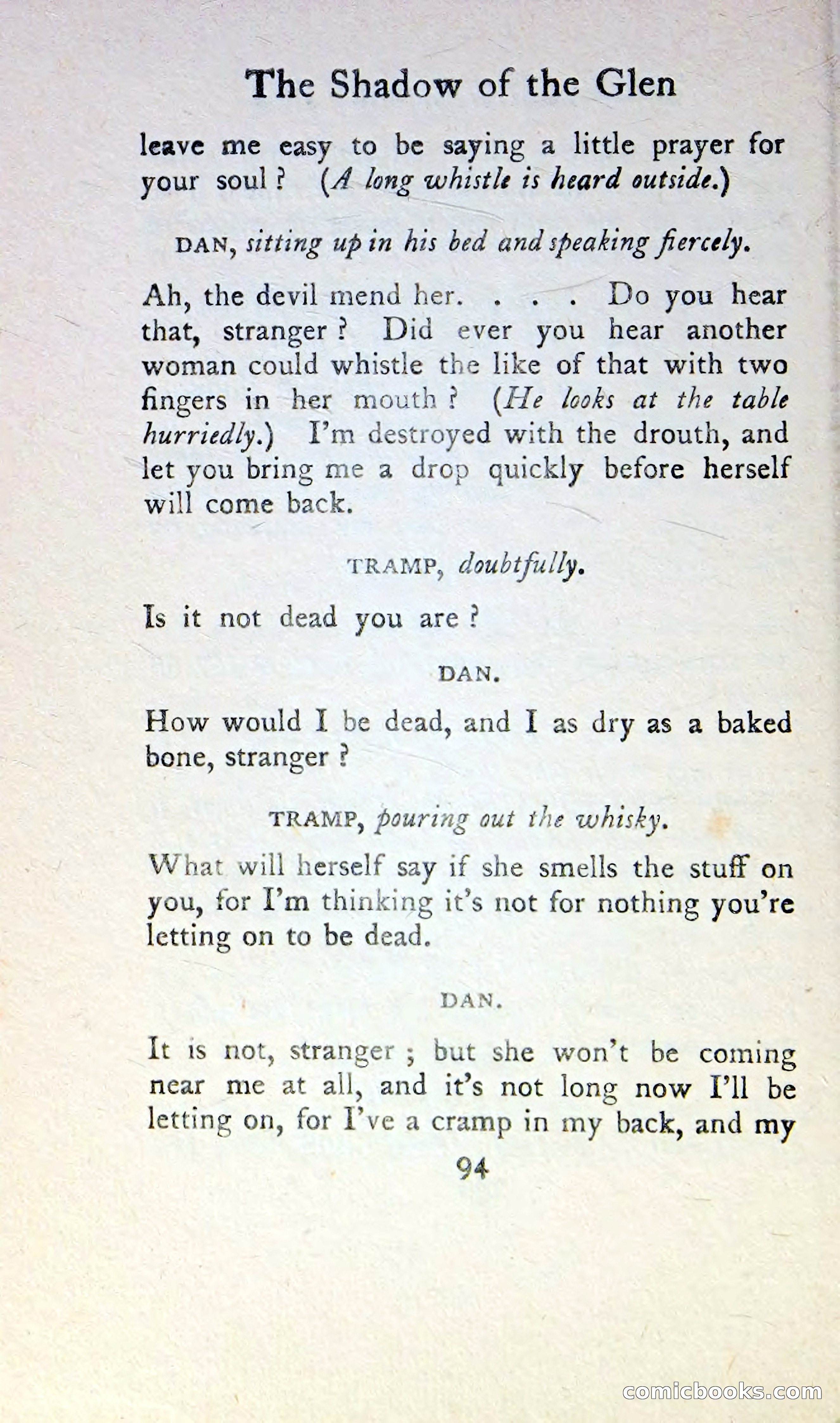 The Tinker's Wedding / Riders to the Sea / The Shadow of the Glen — page 111 of 148