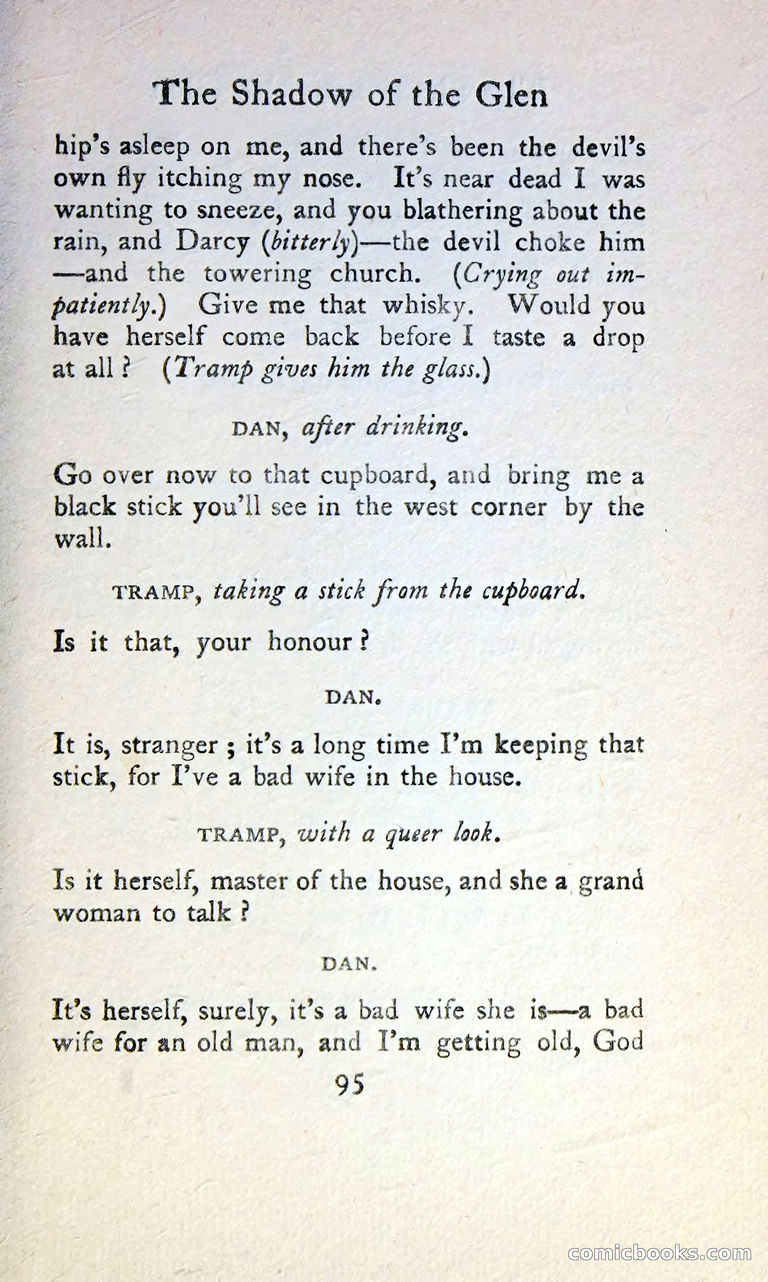 The Tinker's Wedding / Riders to the Sea / The Shadow of the Glen — page 112 of 148