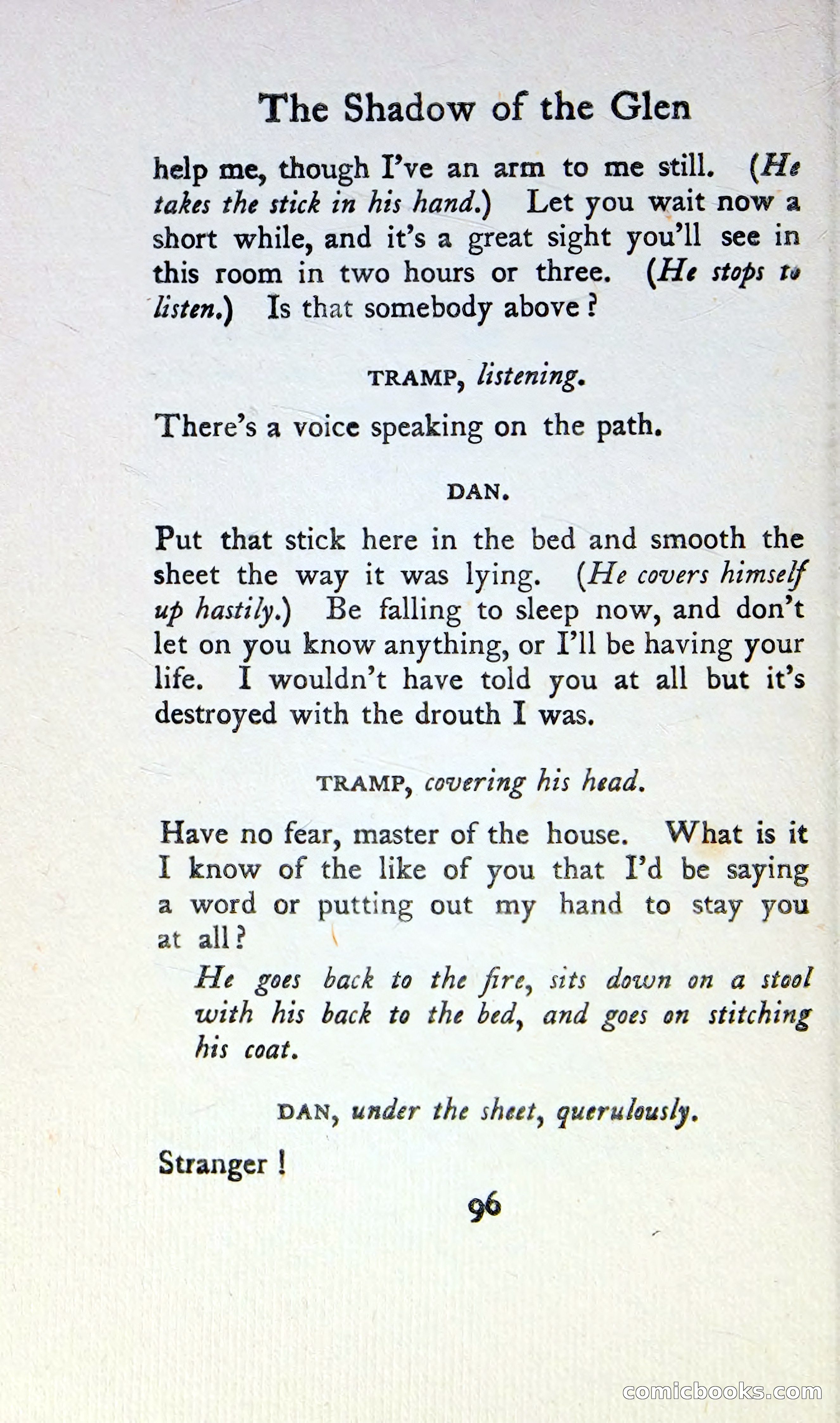 The Tinker's Wedding / Riders to the Sea / The Shadow of the Glen — page 113 of 148