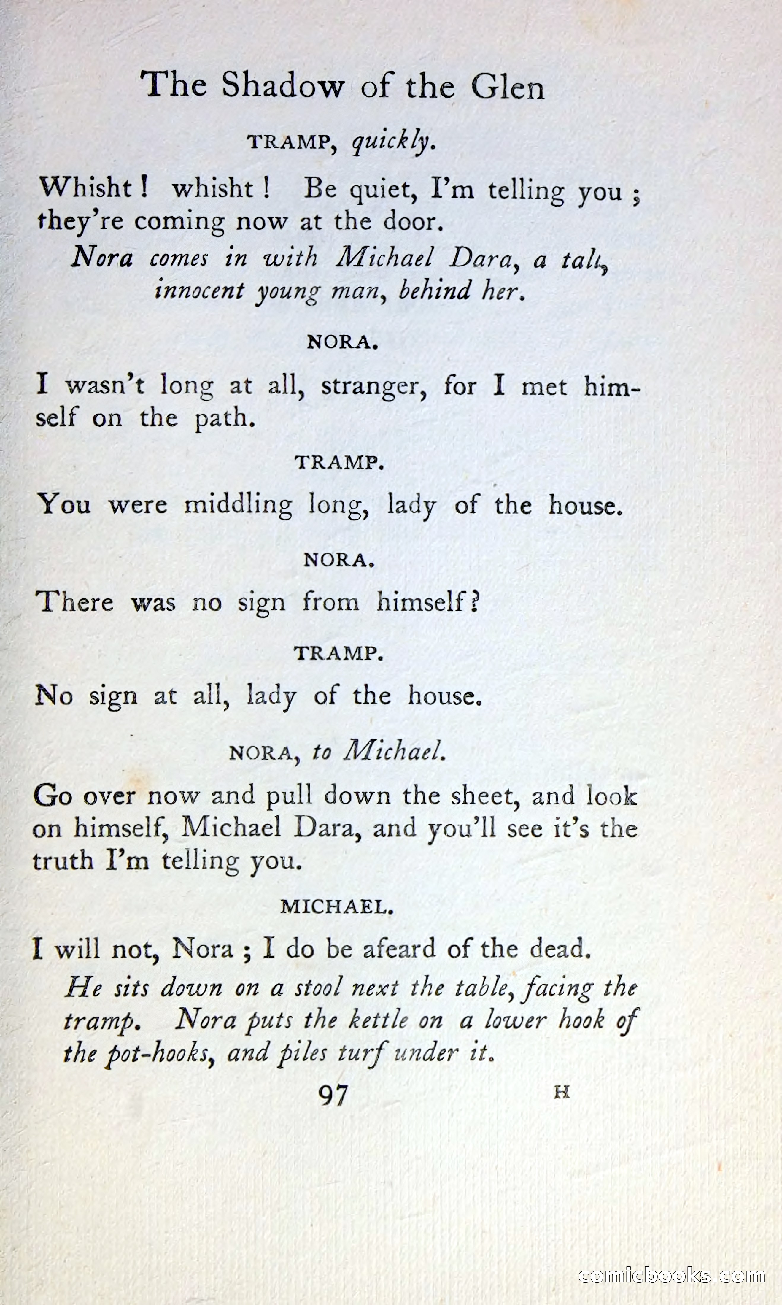 The Tinker's Wedding / Riders to the Sea / The Shadow of the Glen — page 114 of 148