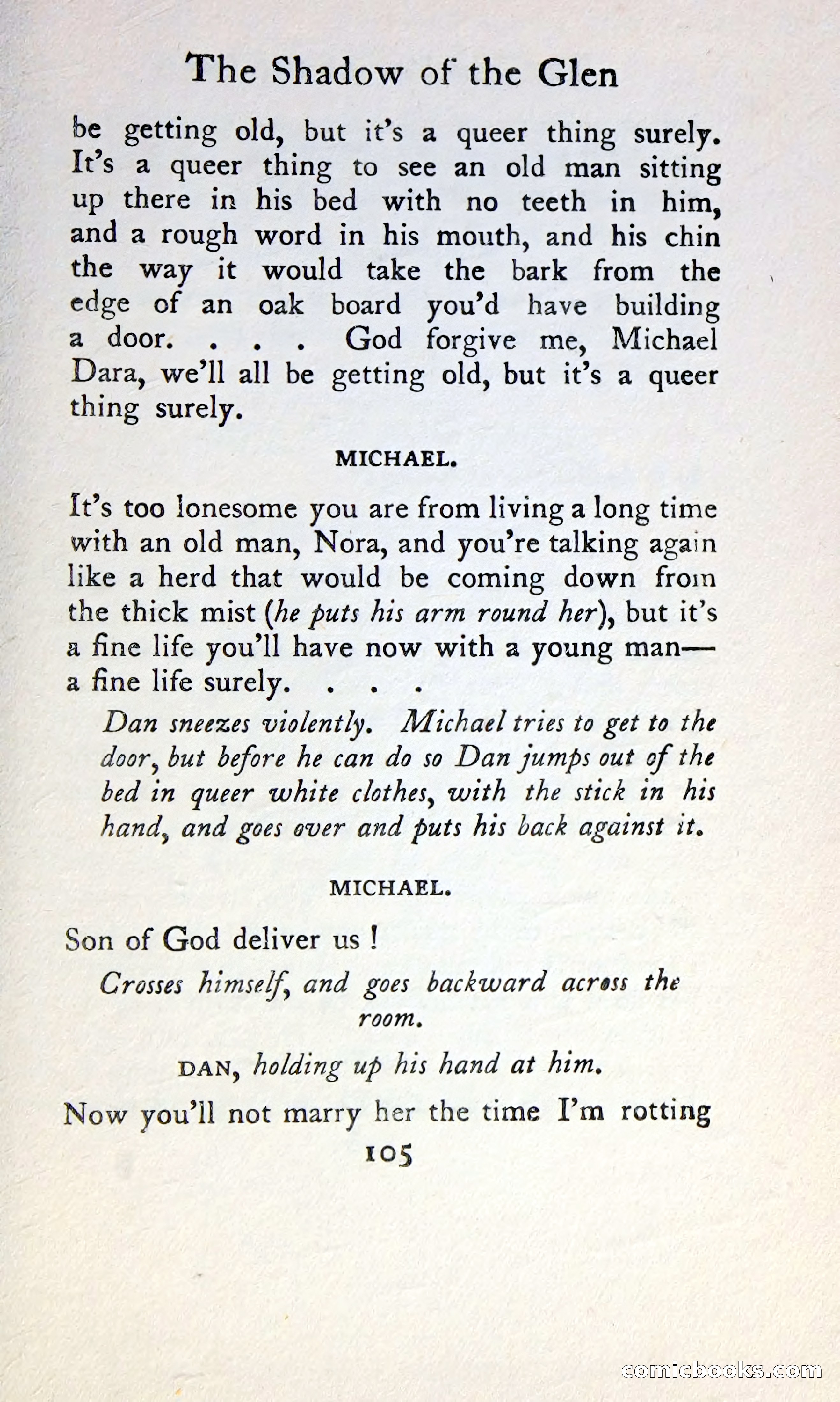 The Tinker's Wedding / Riders to the Sea / The Shadow of the Glen — page 122 of 148