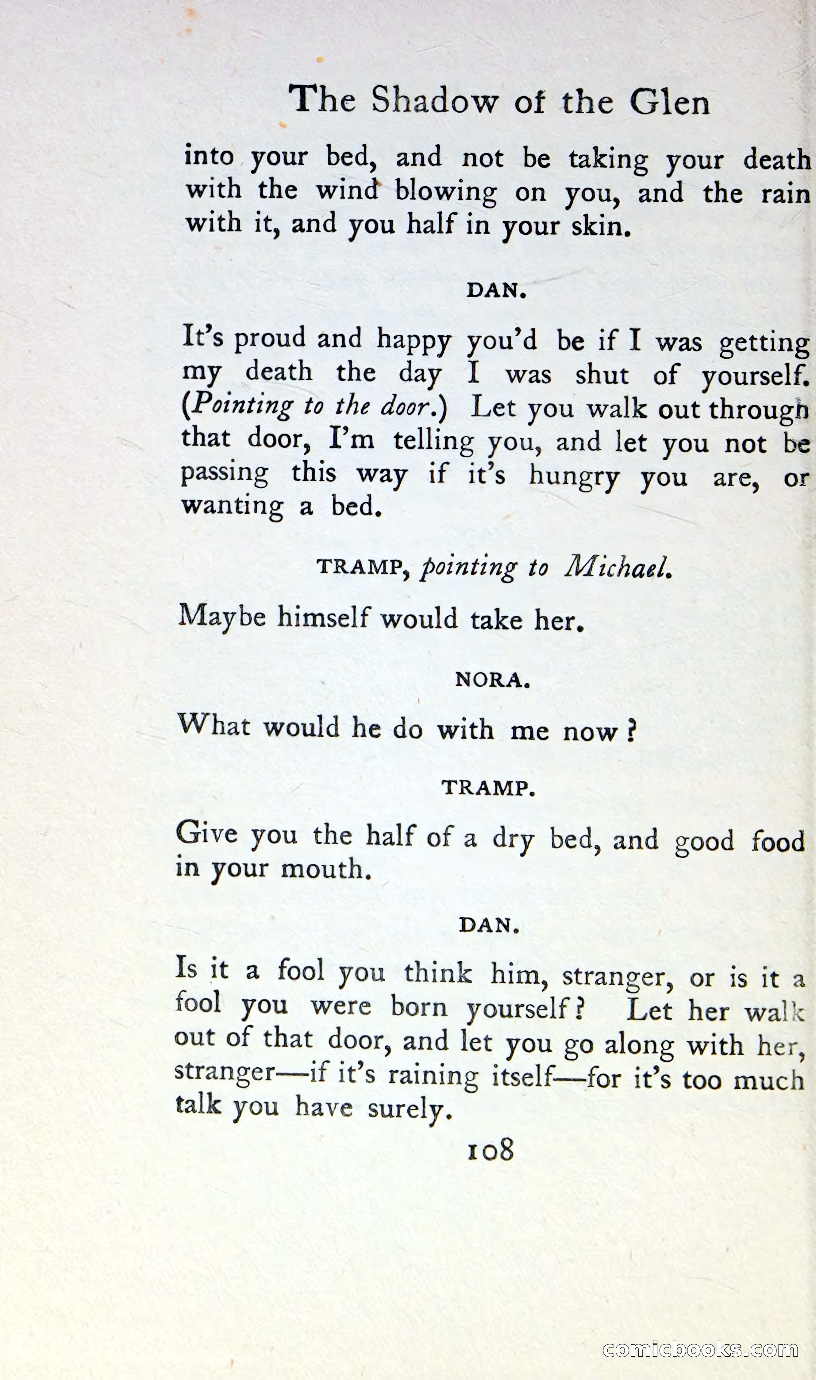 The Tinker's Wedding / Riders to the Sea / The Shadow of the Glen — page 125 of 148
