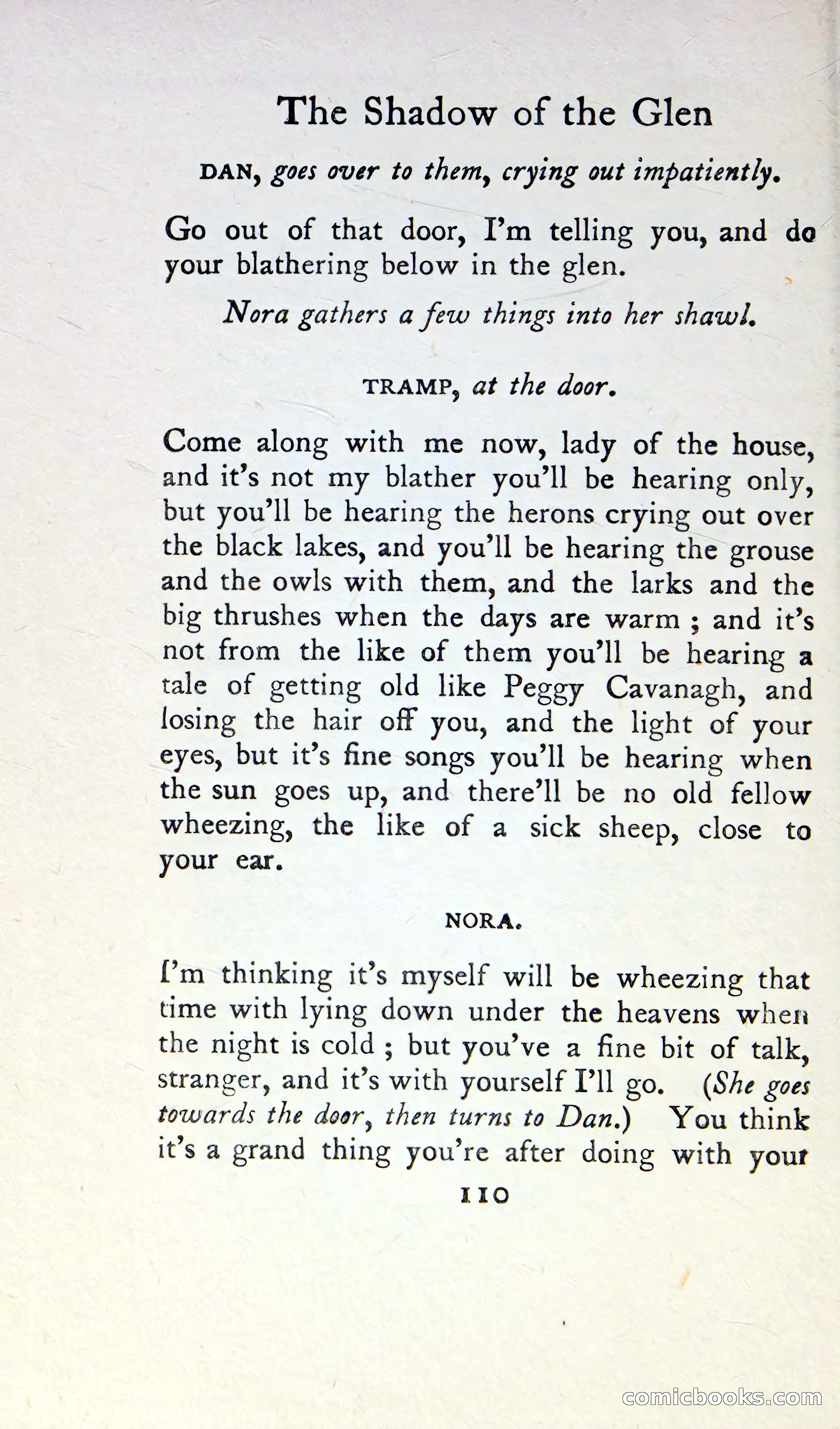 The Tinker's Wedding / Riders to the Sea / The Shadow of the Glen — page 127 of 148