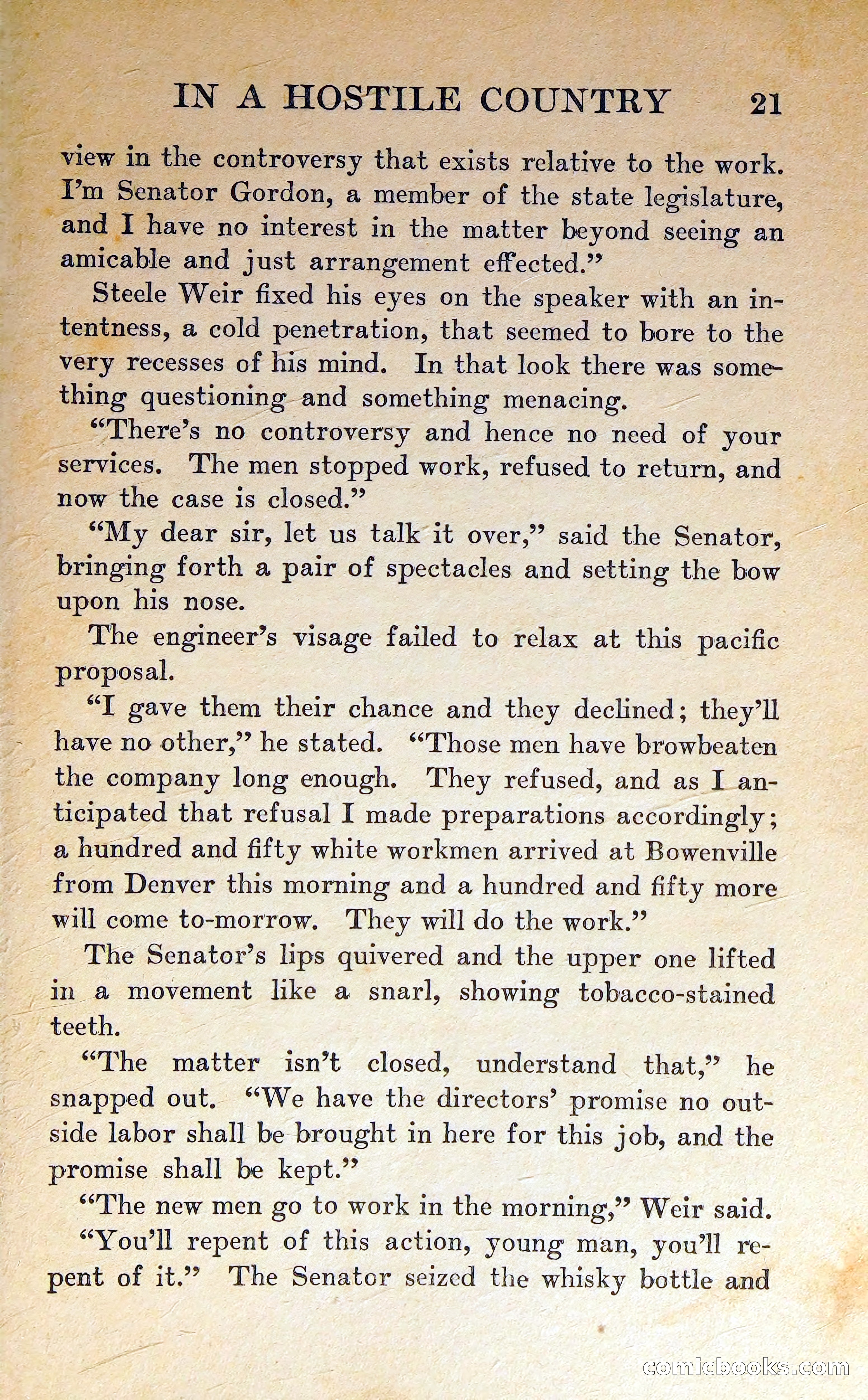 In the Shadow of the Hills — page 20 of 325