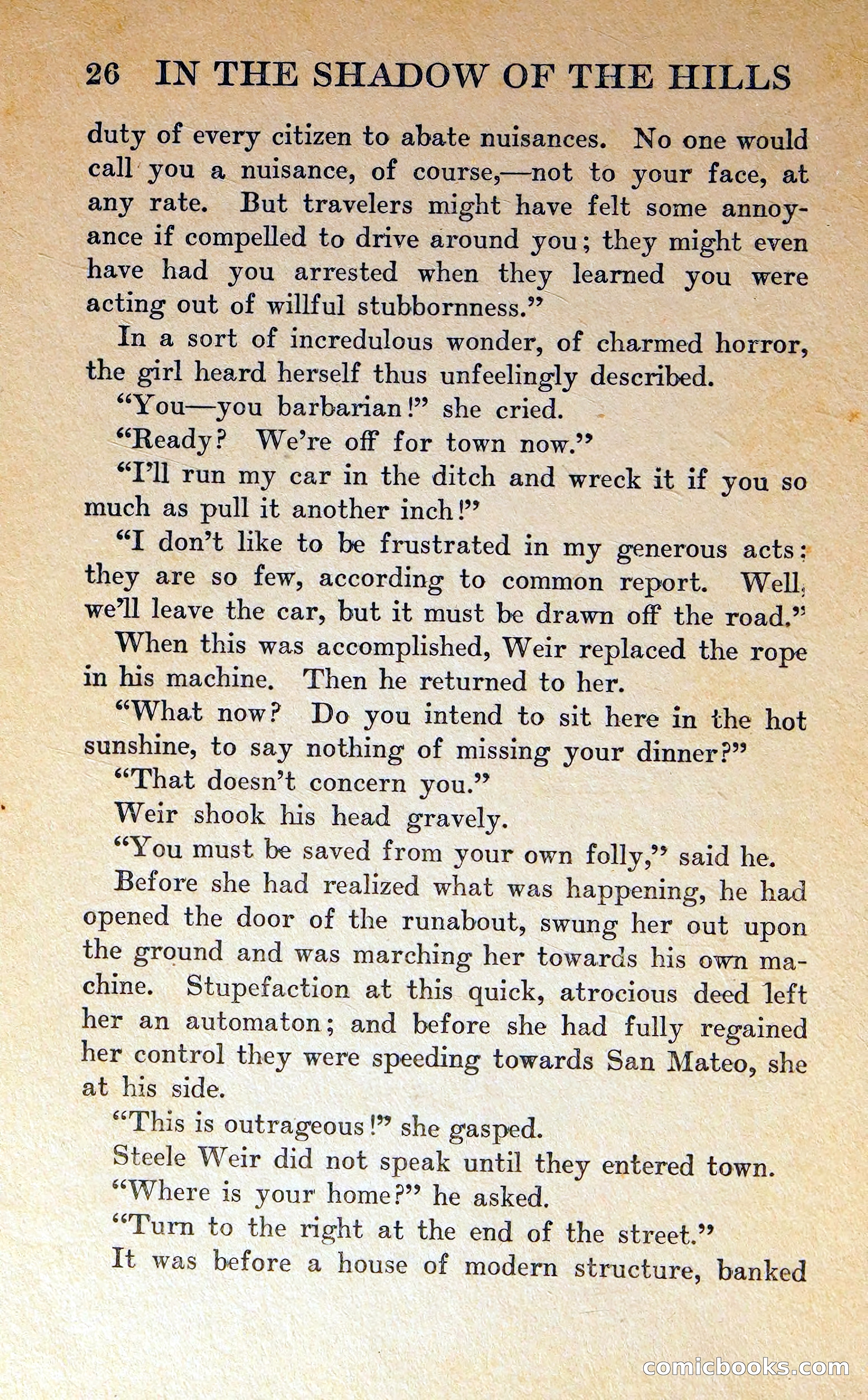 In the Shadow of the Hills — page 25 of 325