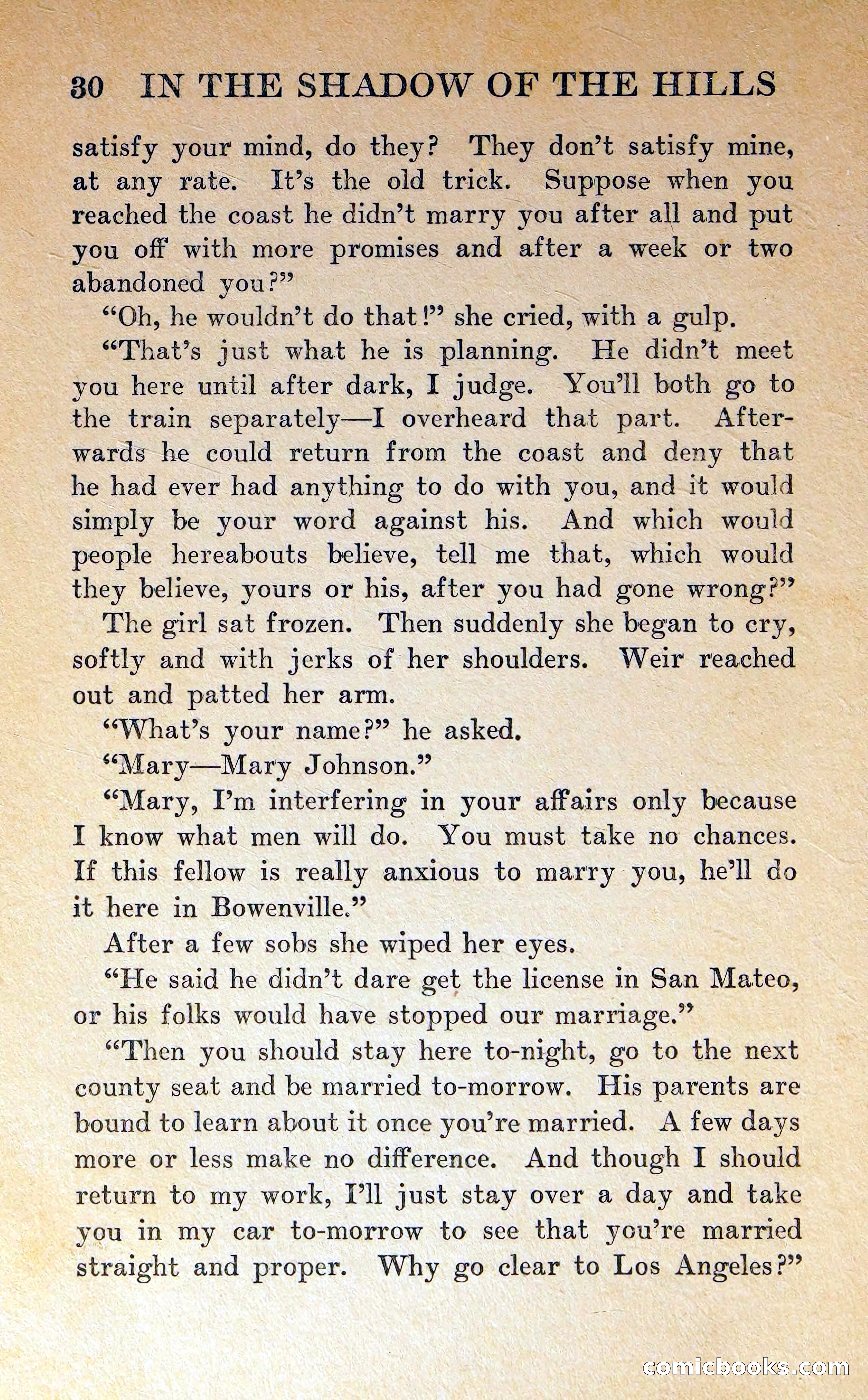 In the Shadow of the Hills — page 29 of 325