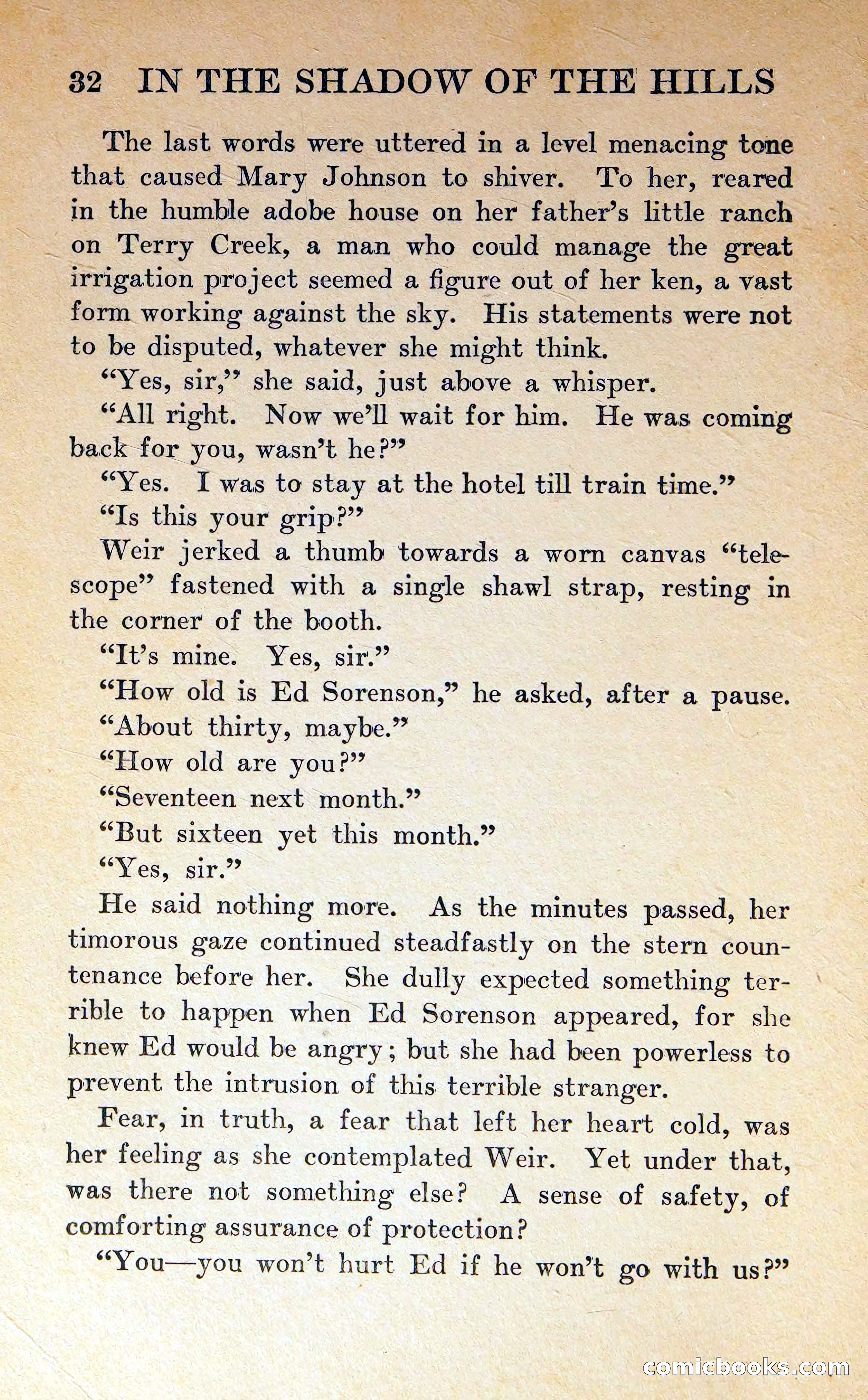 In the Shadow of the Hills — page 31 of 325