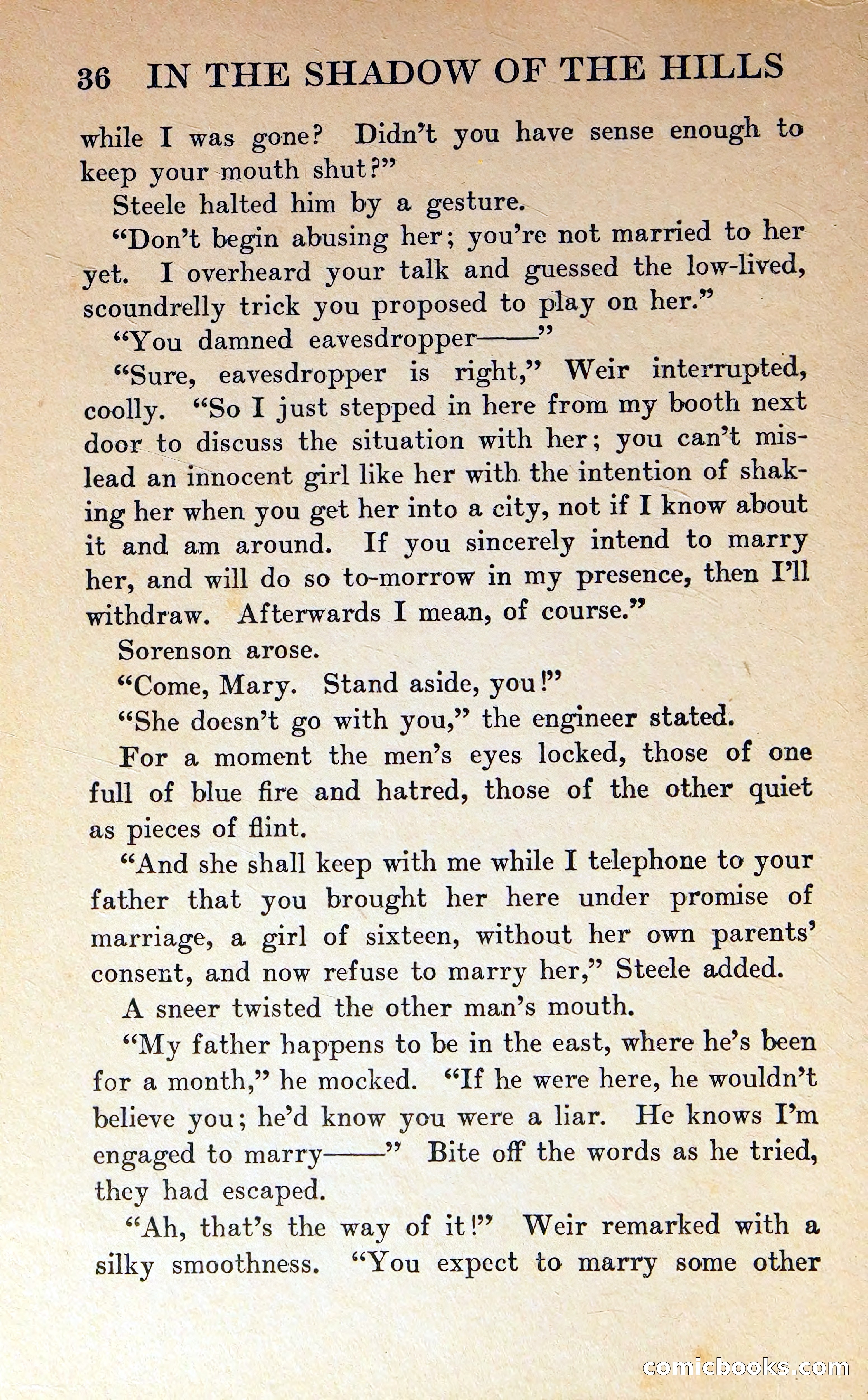In the Shadow of the Hills — page 35 of 325