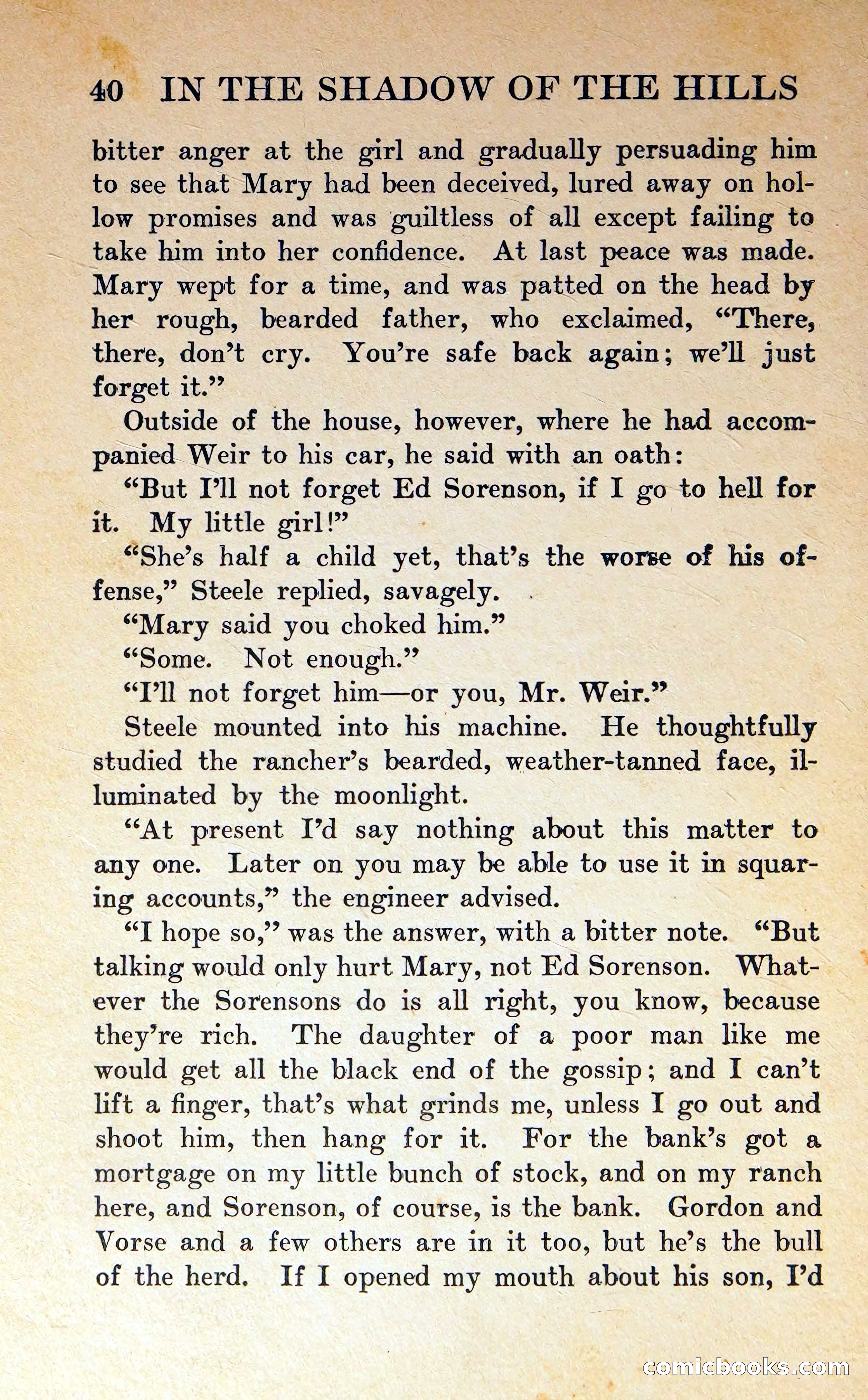 In the Shadow of the Hills — page 39 of 325