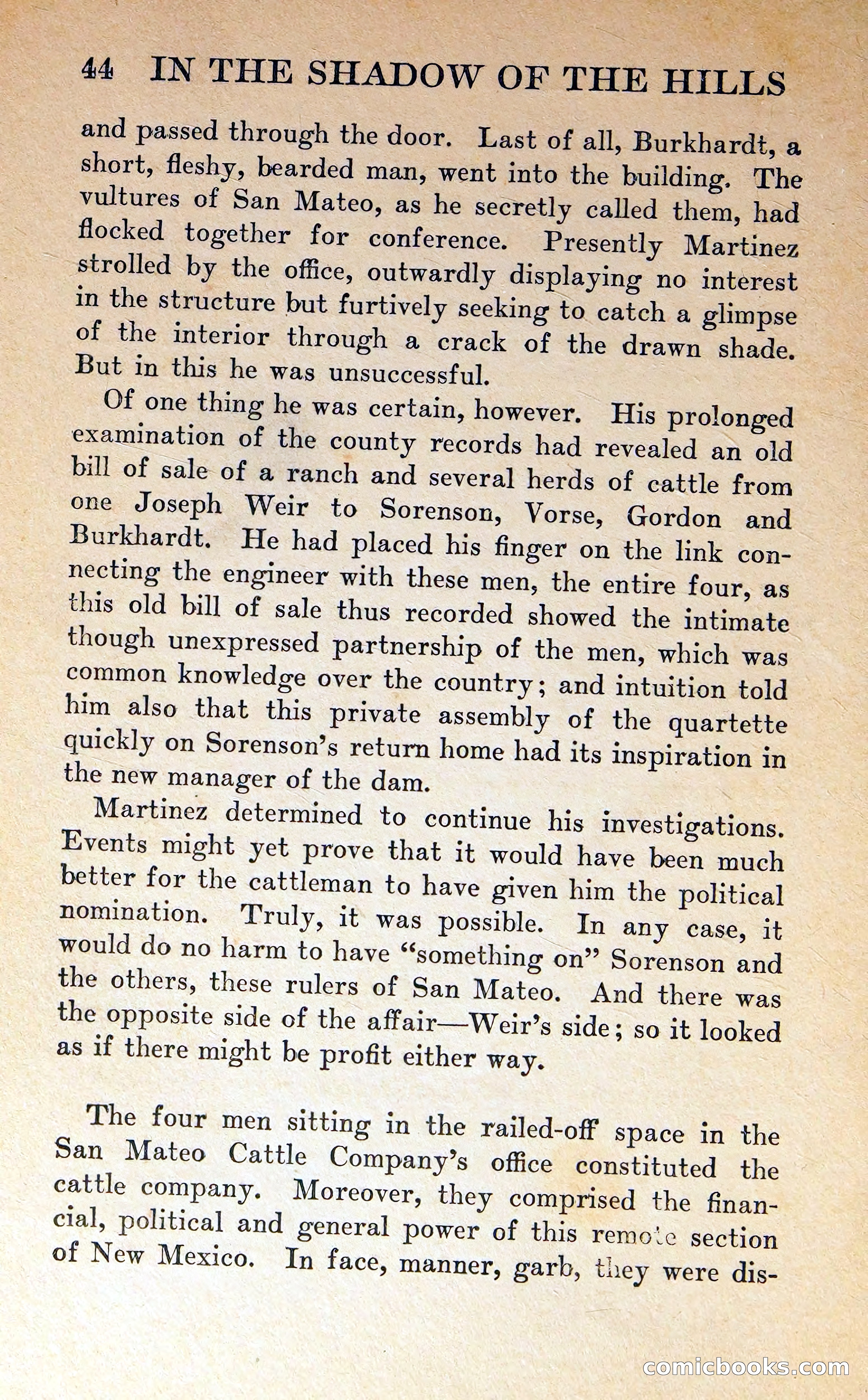 In the Shadow of the Hills — page 43 of 325
