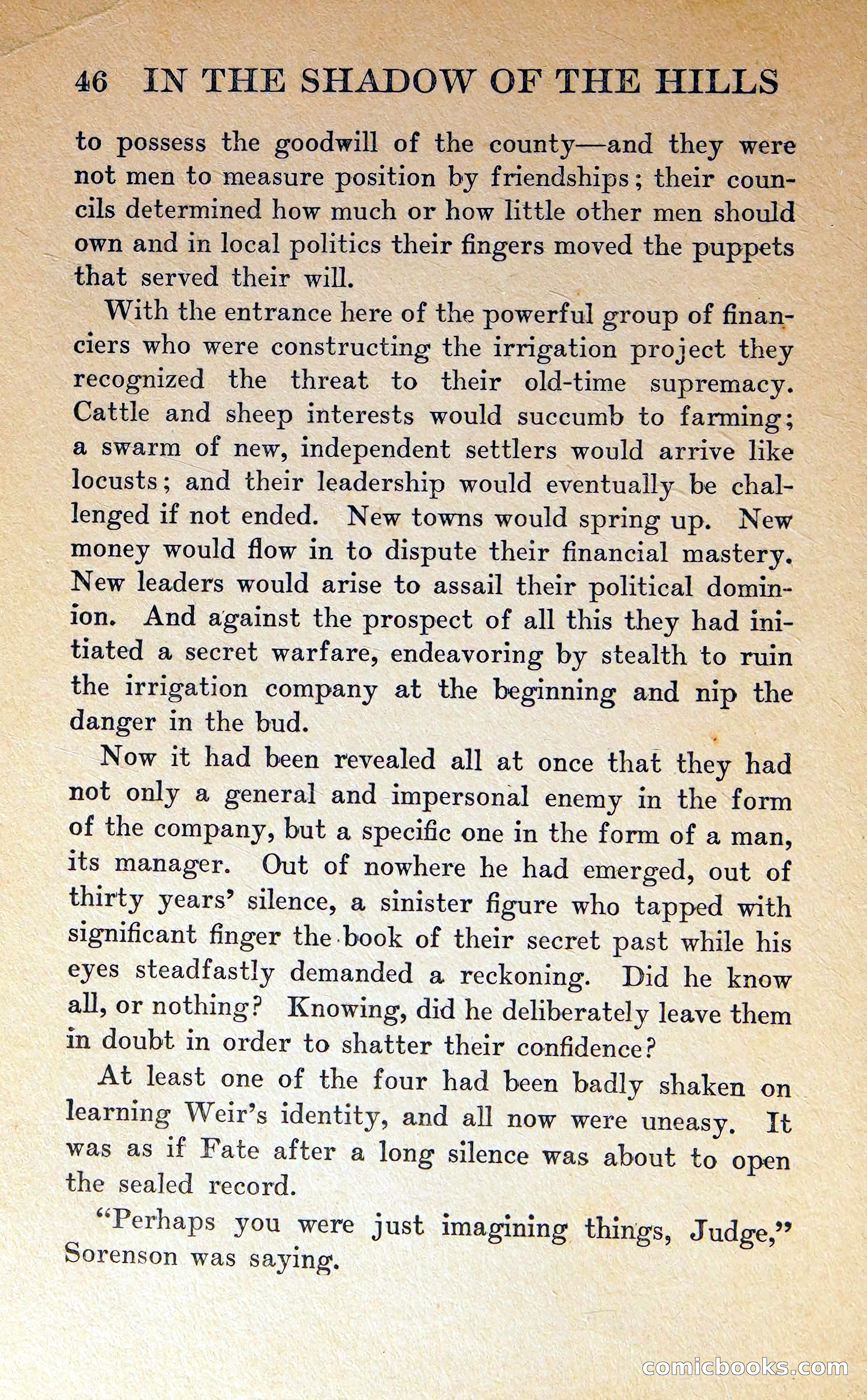 In the Shadow of the Hills — page 45 of 325