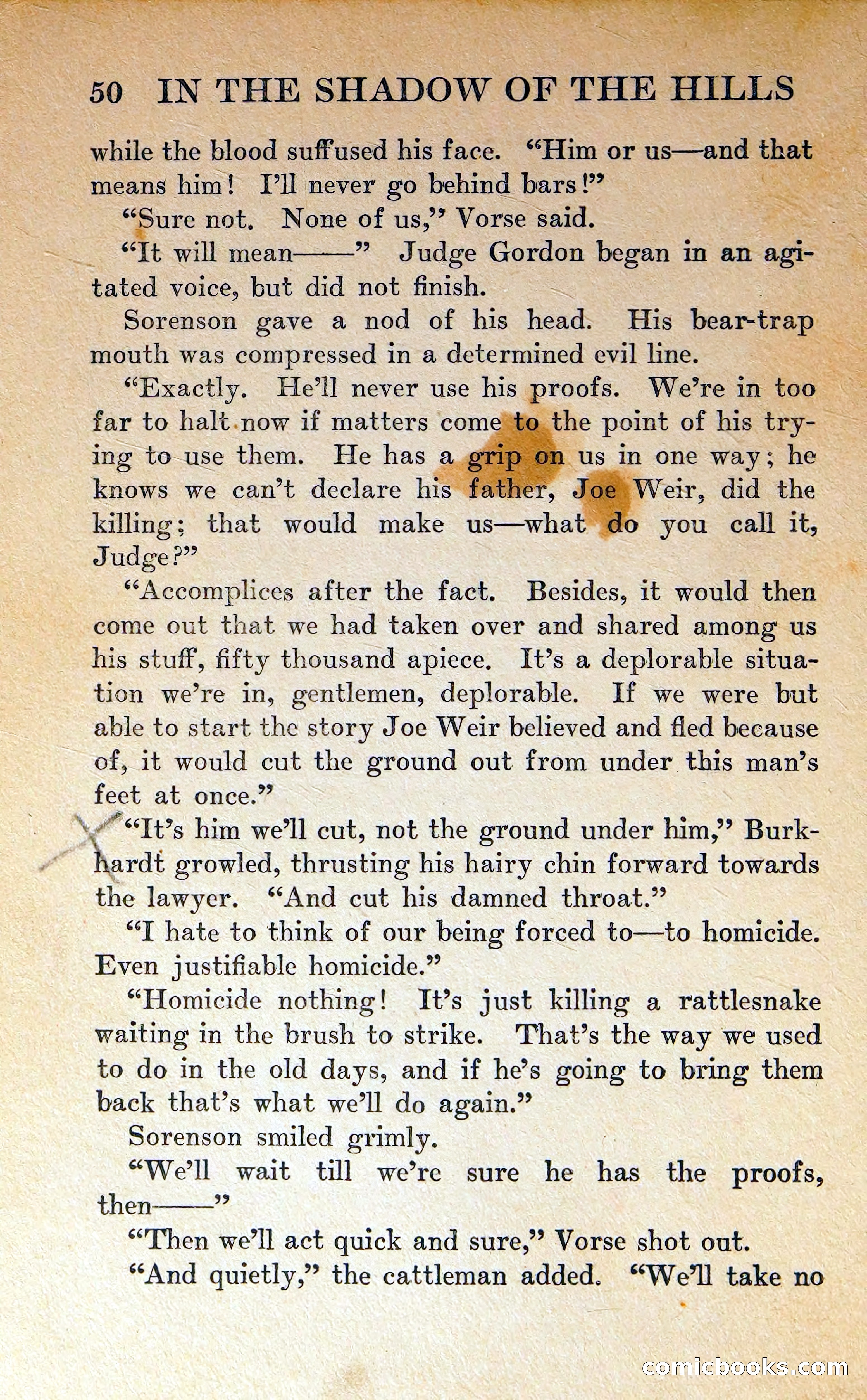 In the Shadow of the Hills — page 49 of 325