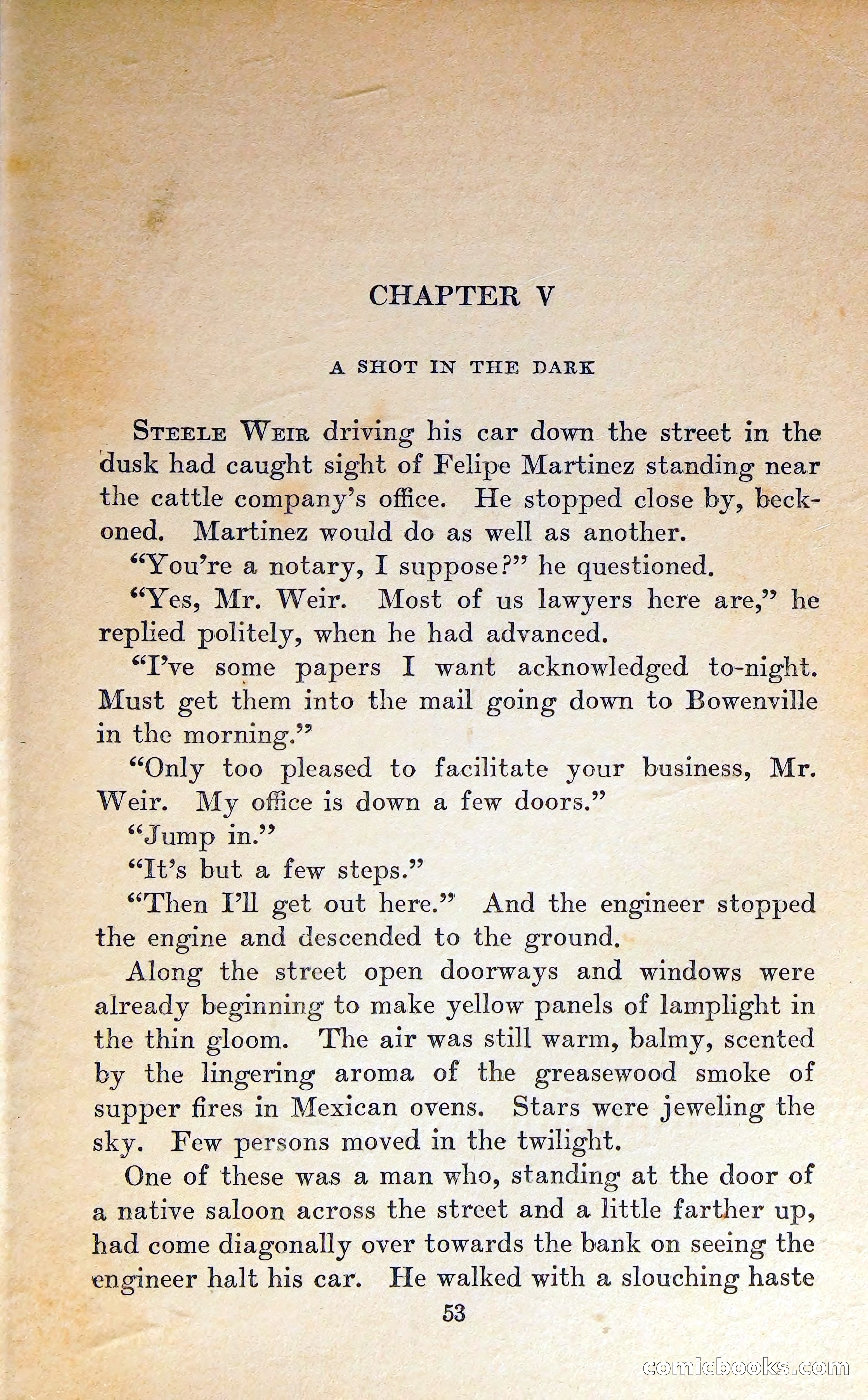 In the Shadow of the Hills — page 52 of 325