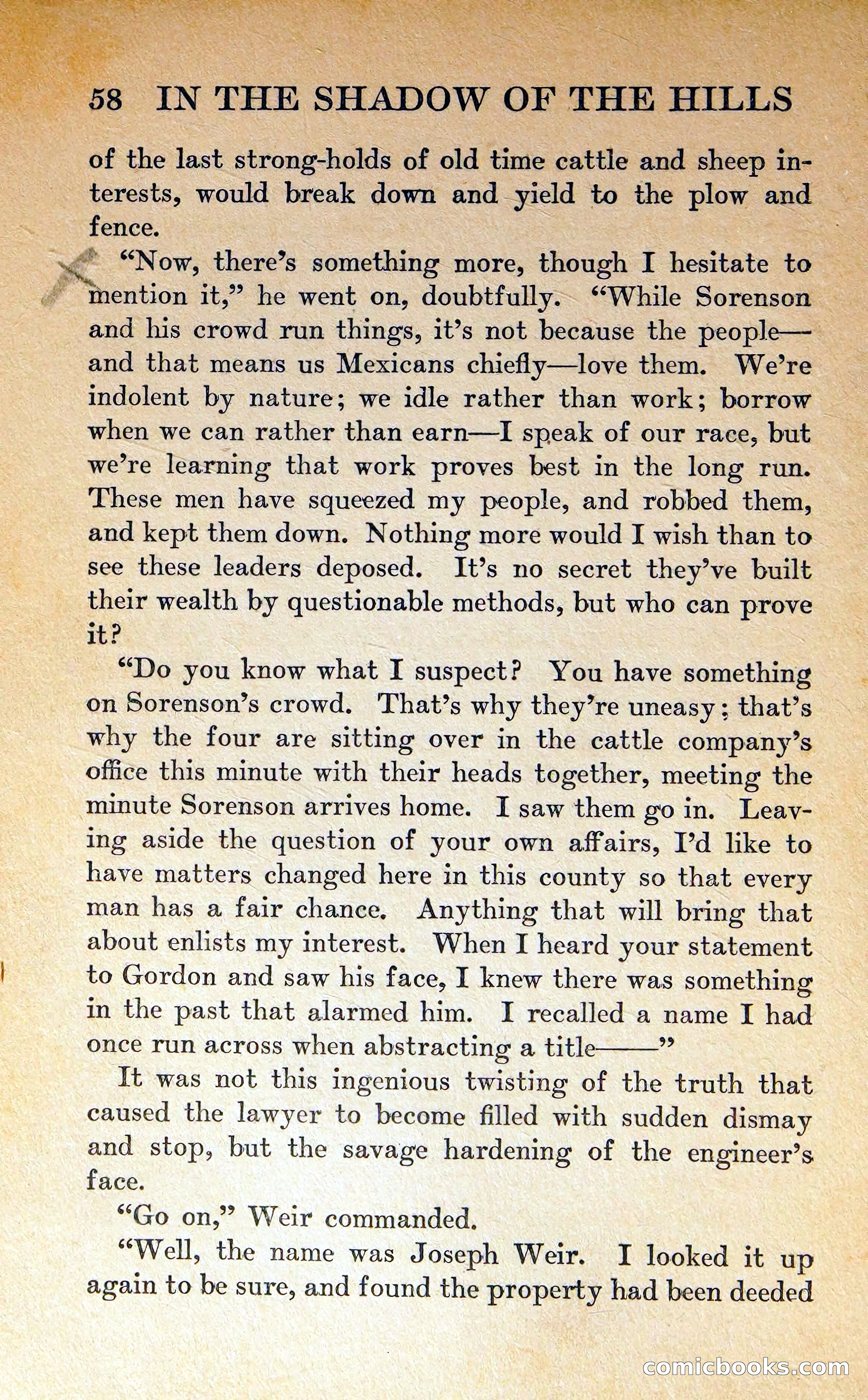 In the Shadow of the Hills — page 57 of 325