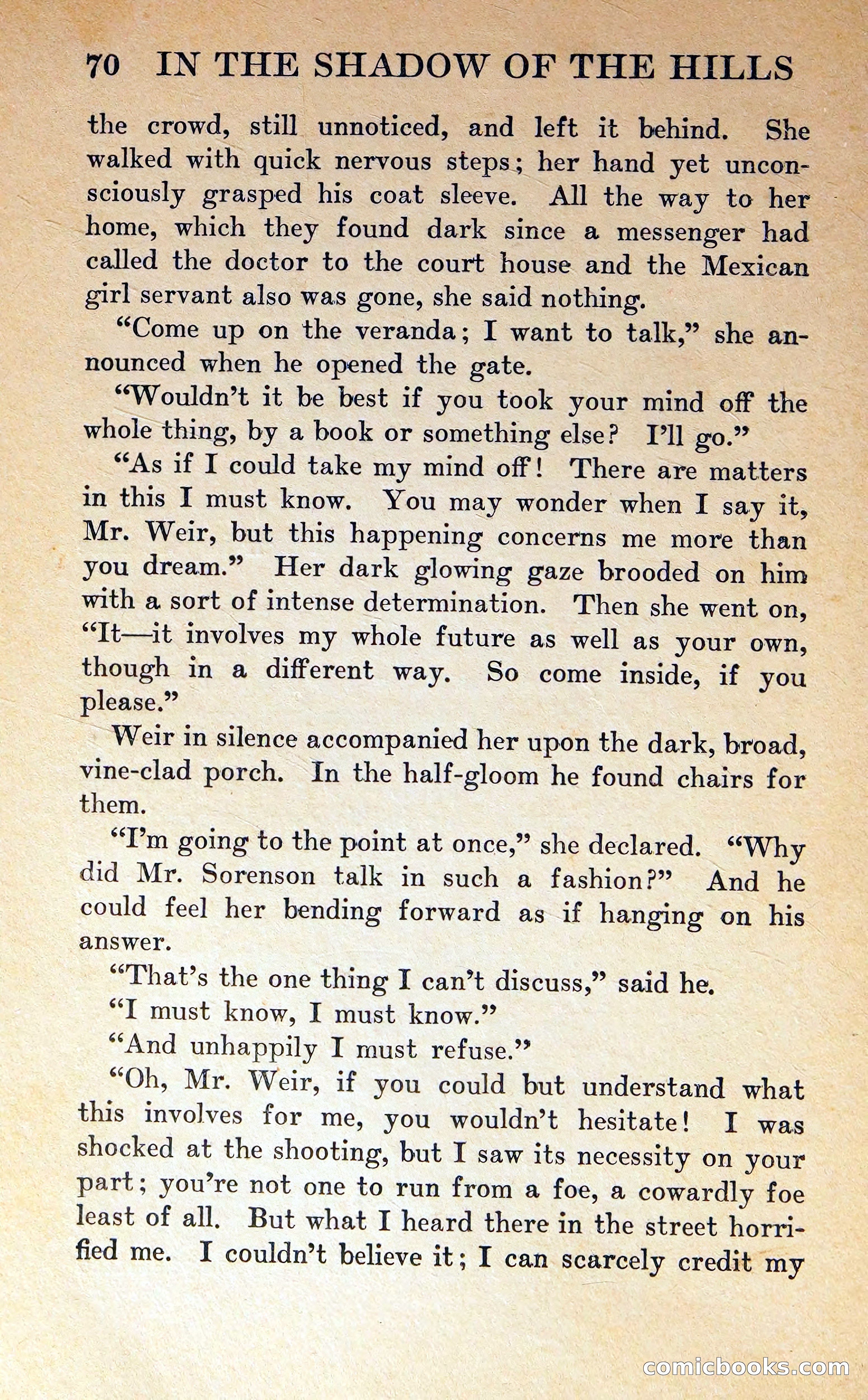 In the Shadow of the Hills — page 69 of 325