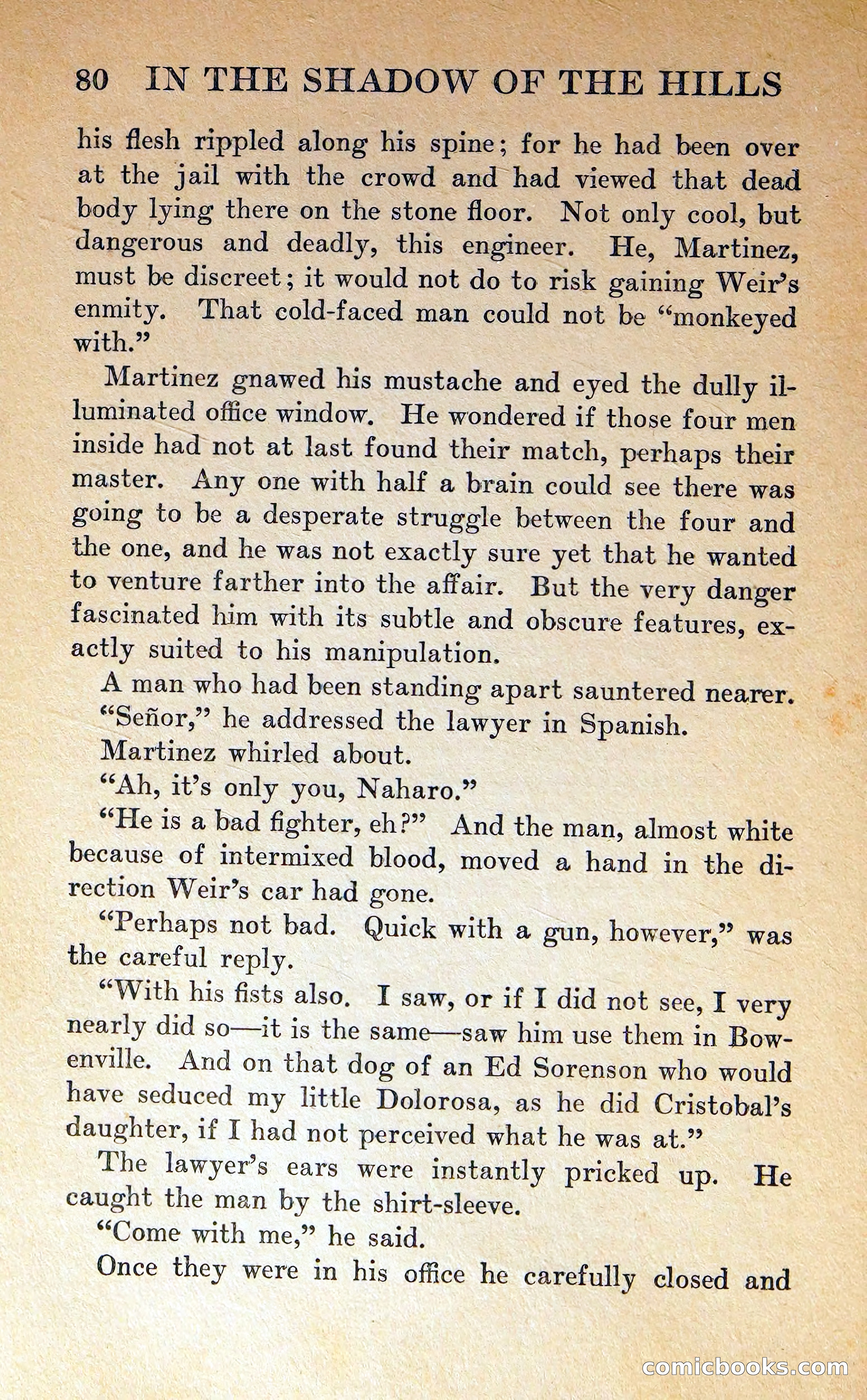 In the Shadow of the Hills — page 79 of 325