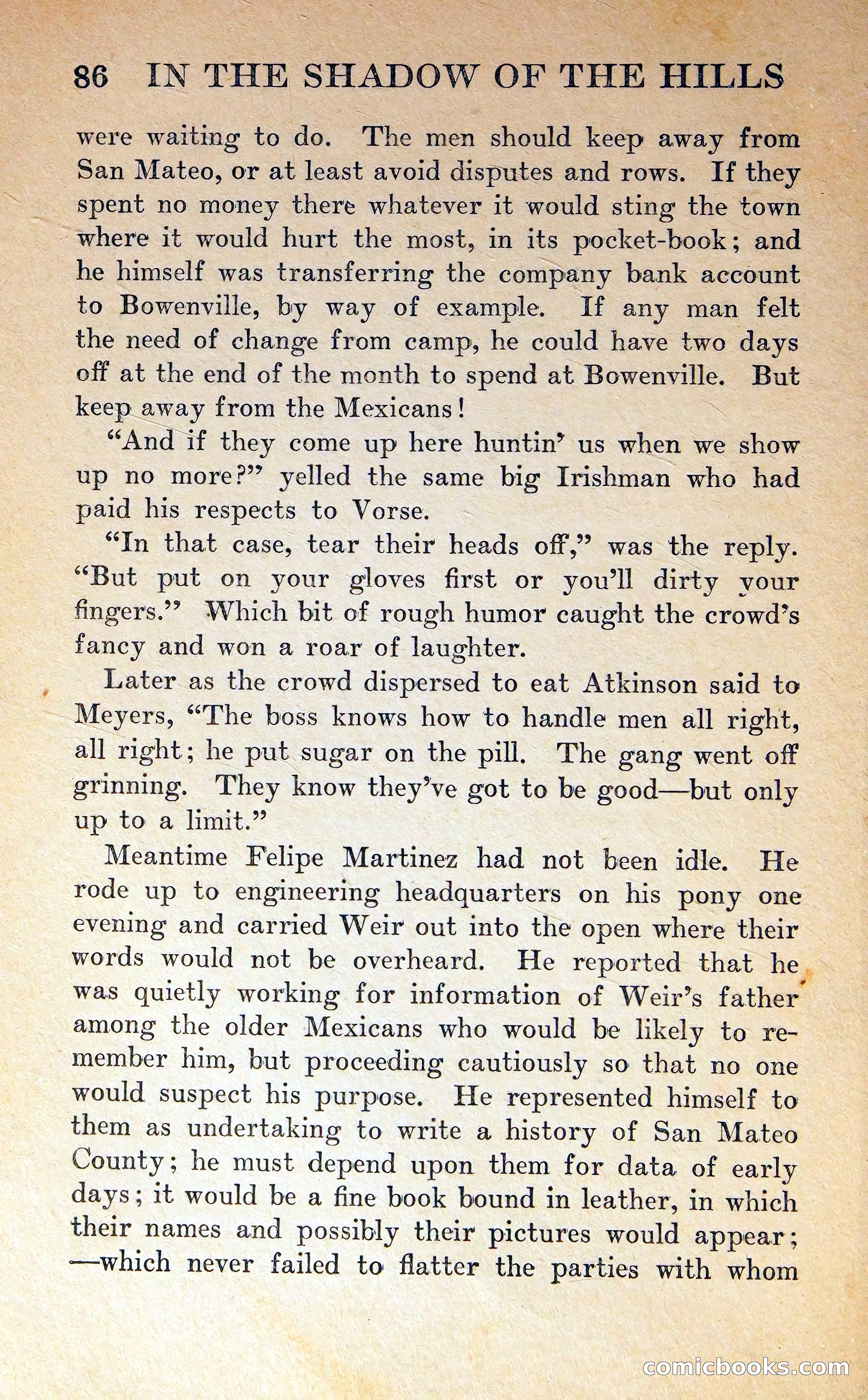 In the Shadow of the Hills — page 85 of 325