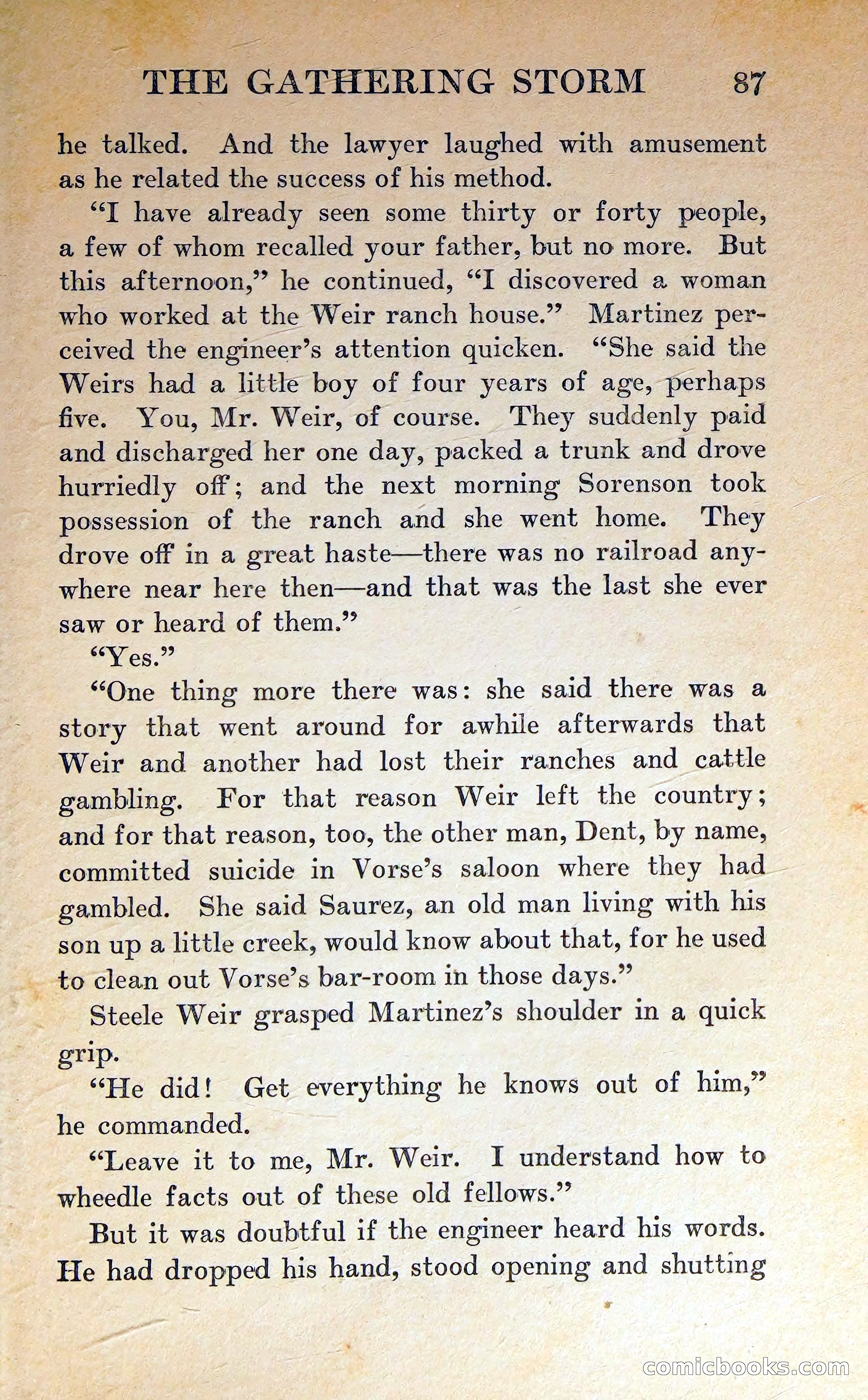 In the Shadow of the Hills — page 86 of 325