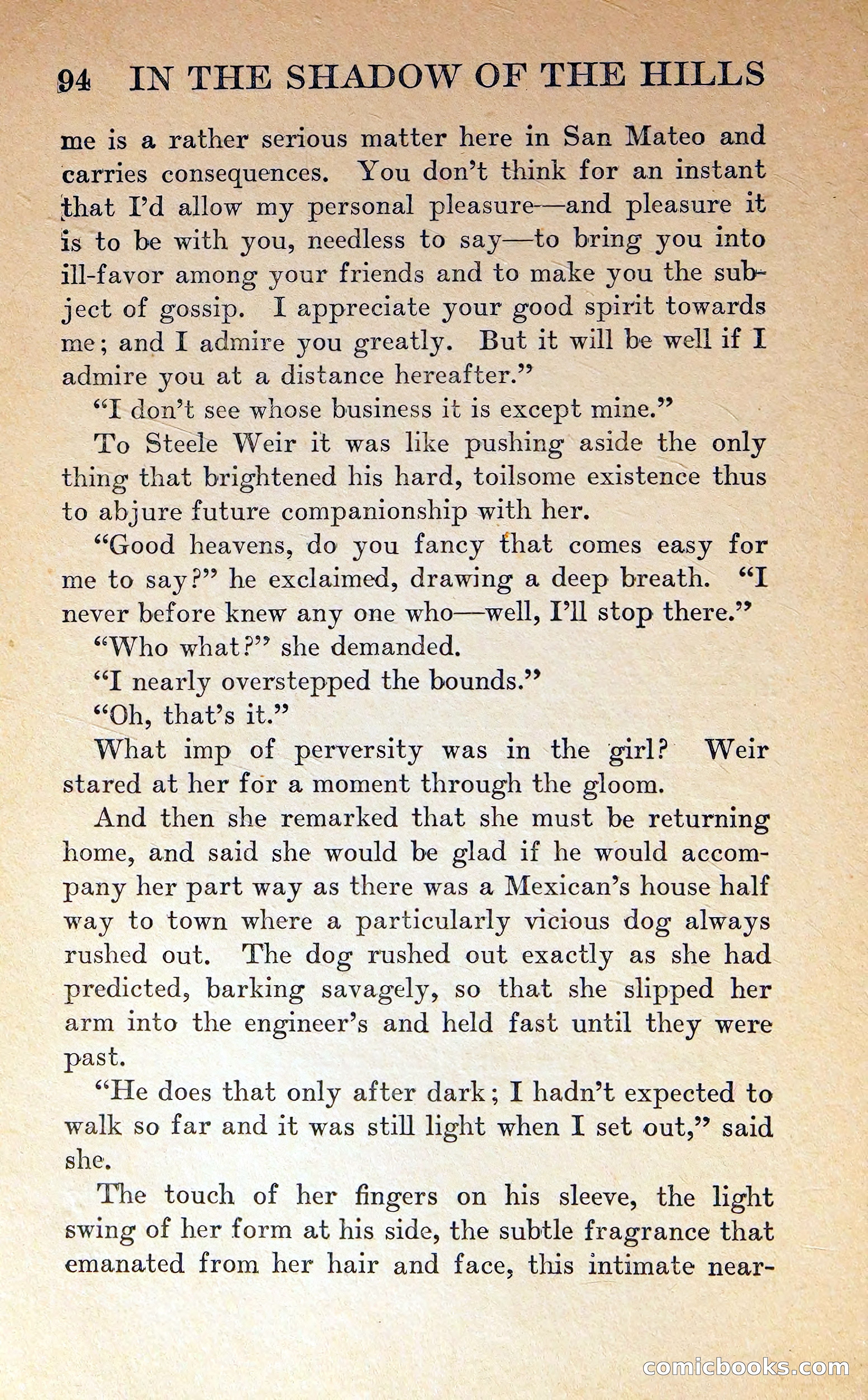 In the Shadow of the Hills — page 93 of 325