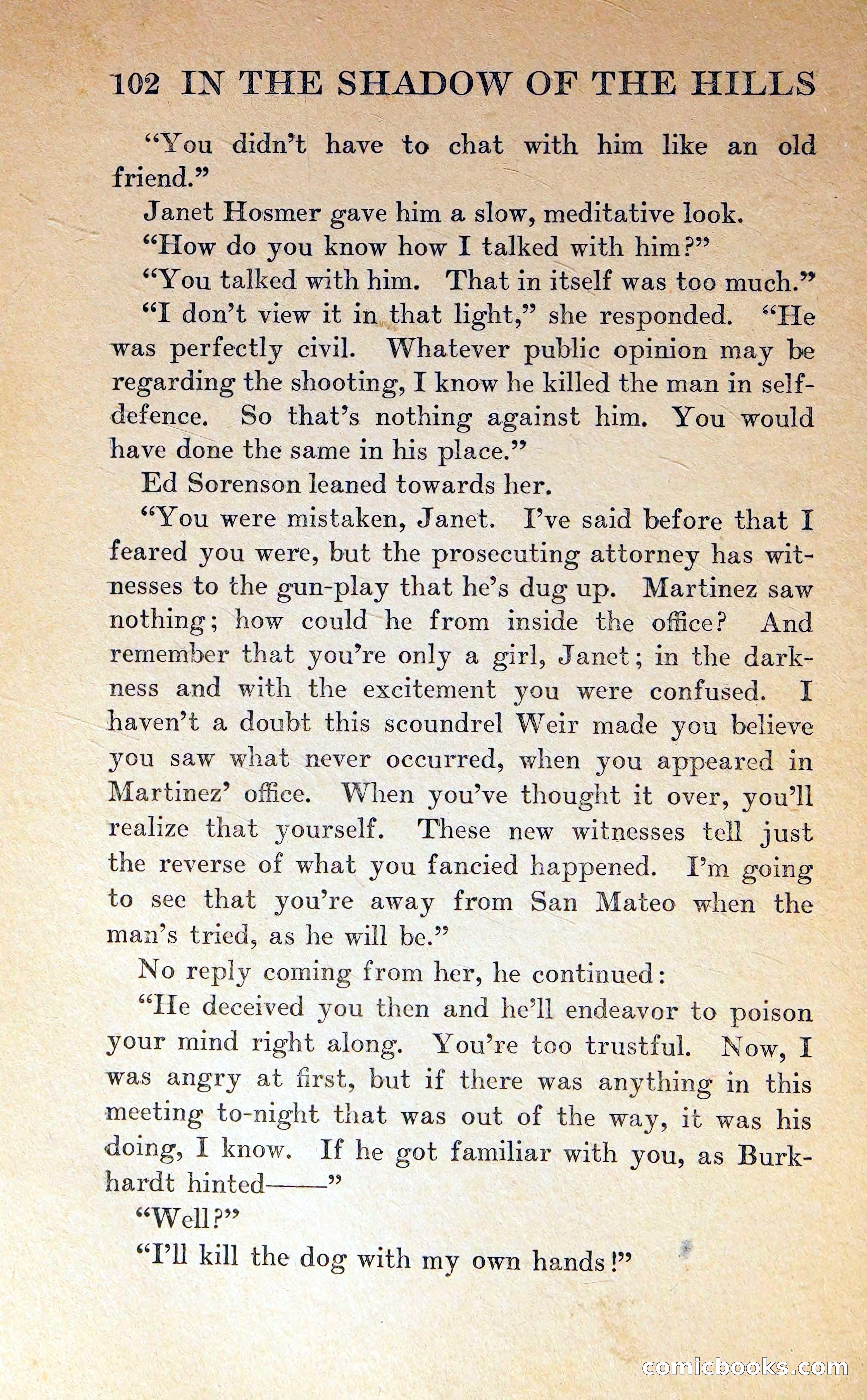 In the Shadow of the Hills — page 101 of 325