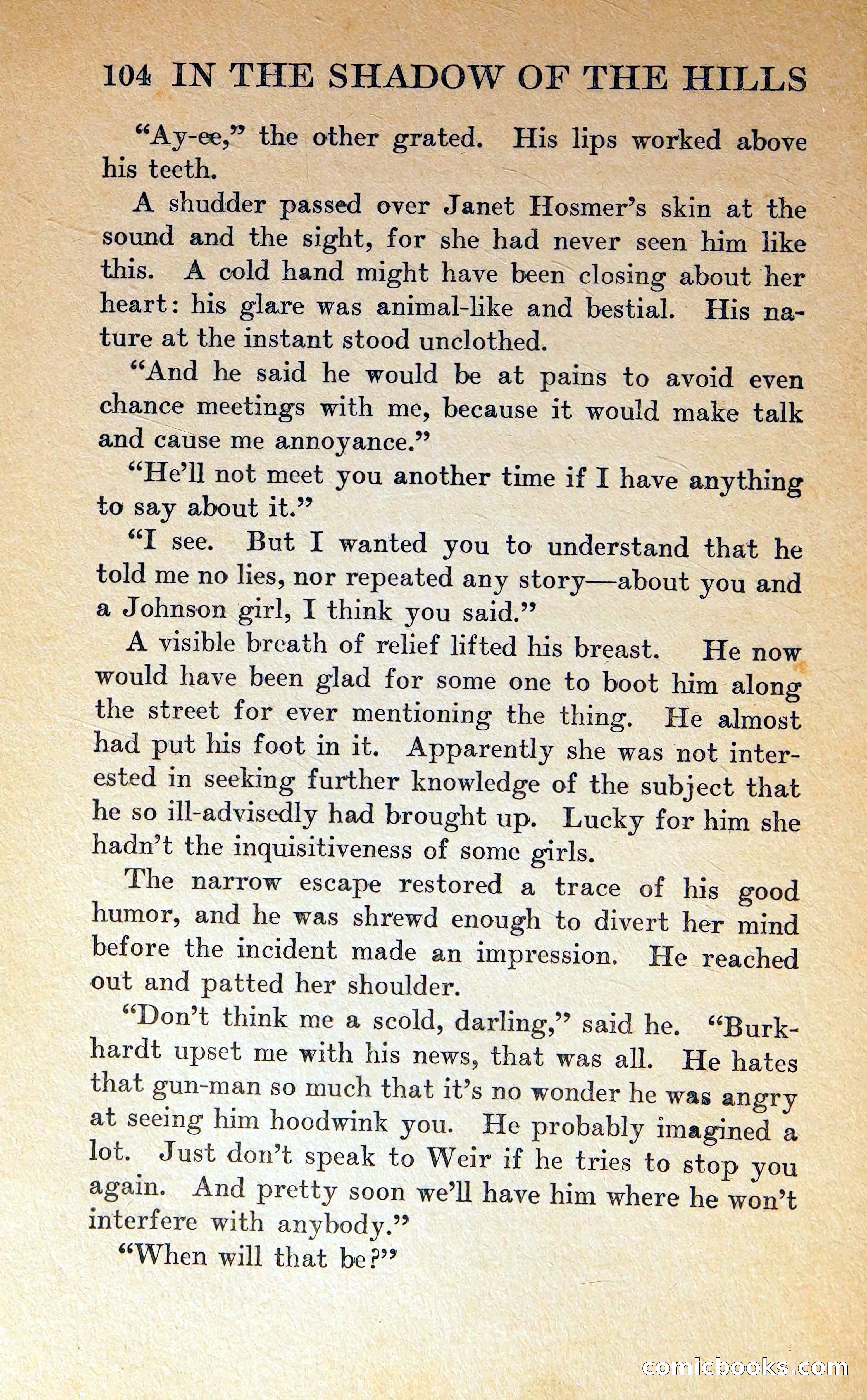 In the Shadow of the Hills — page 103 of 325