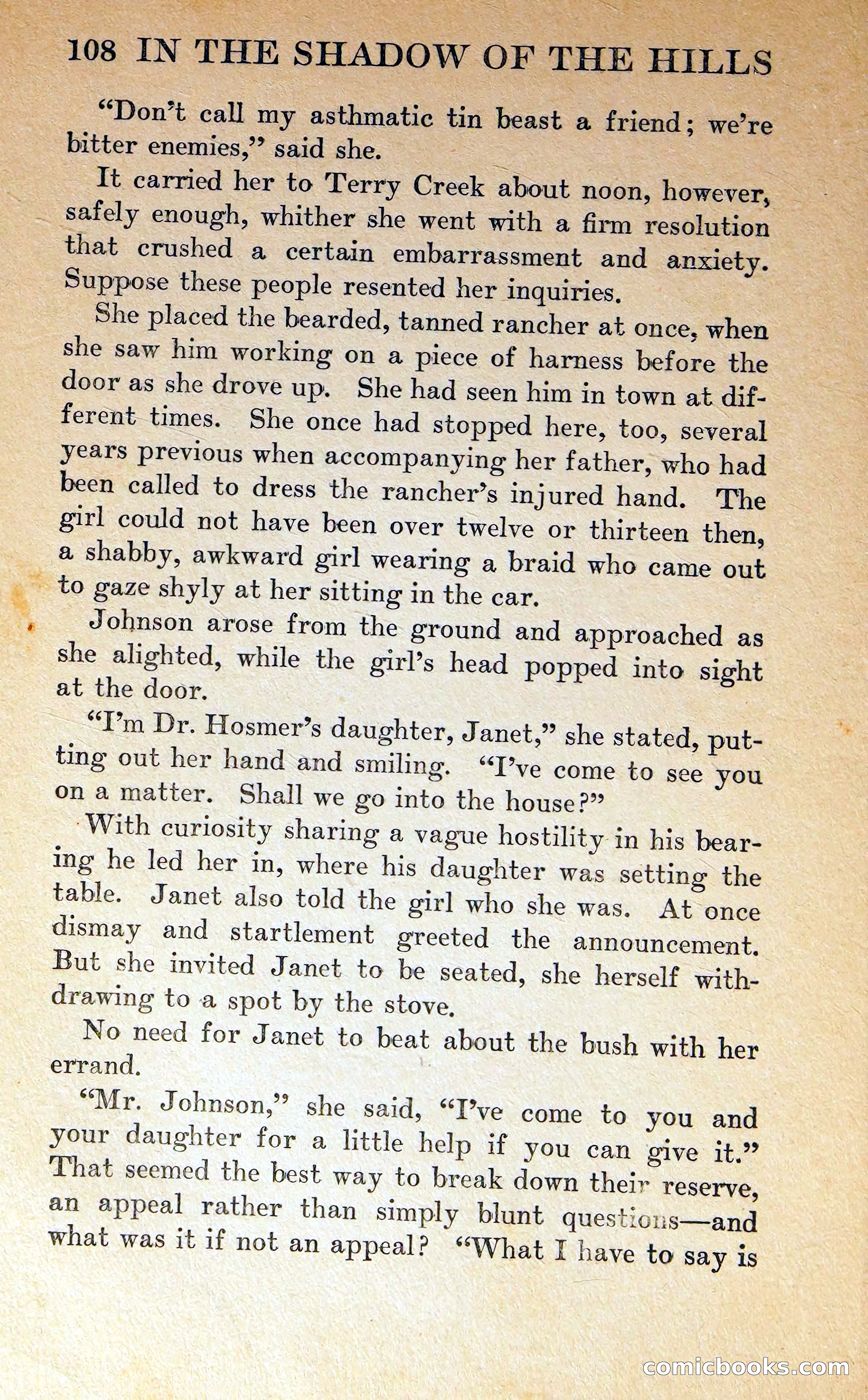 In the Shadow of the Hills — page 107 of 325