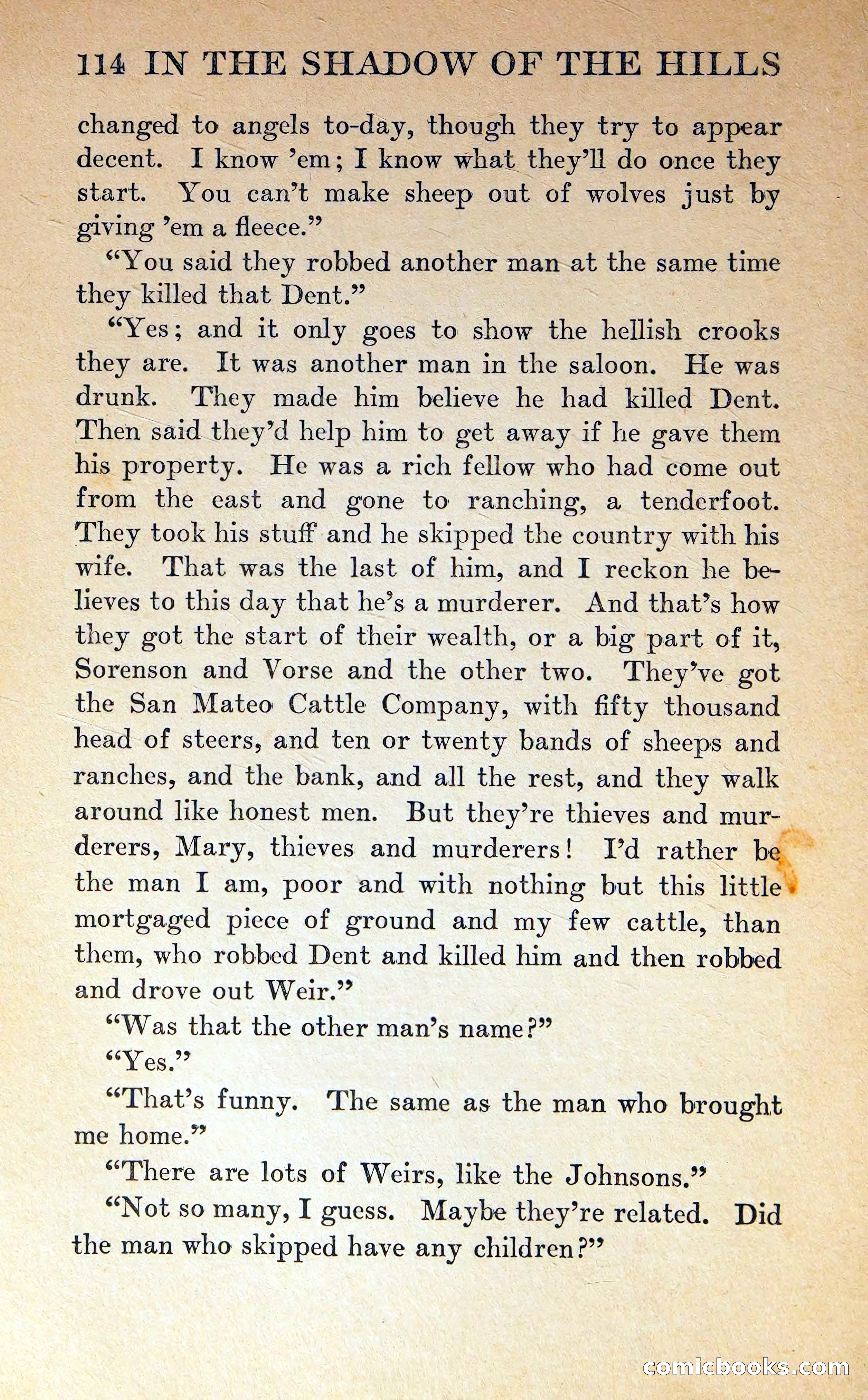 In the Shadow of the Hills — page 113 of 325