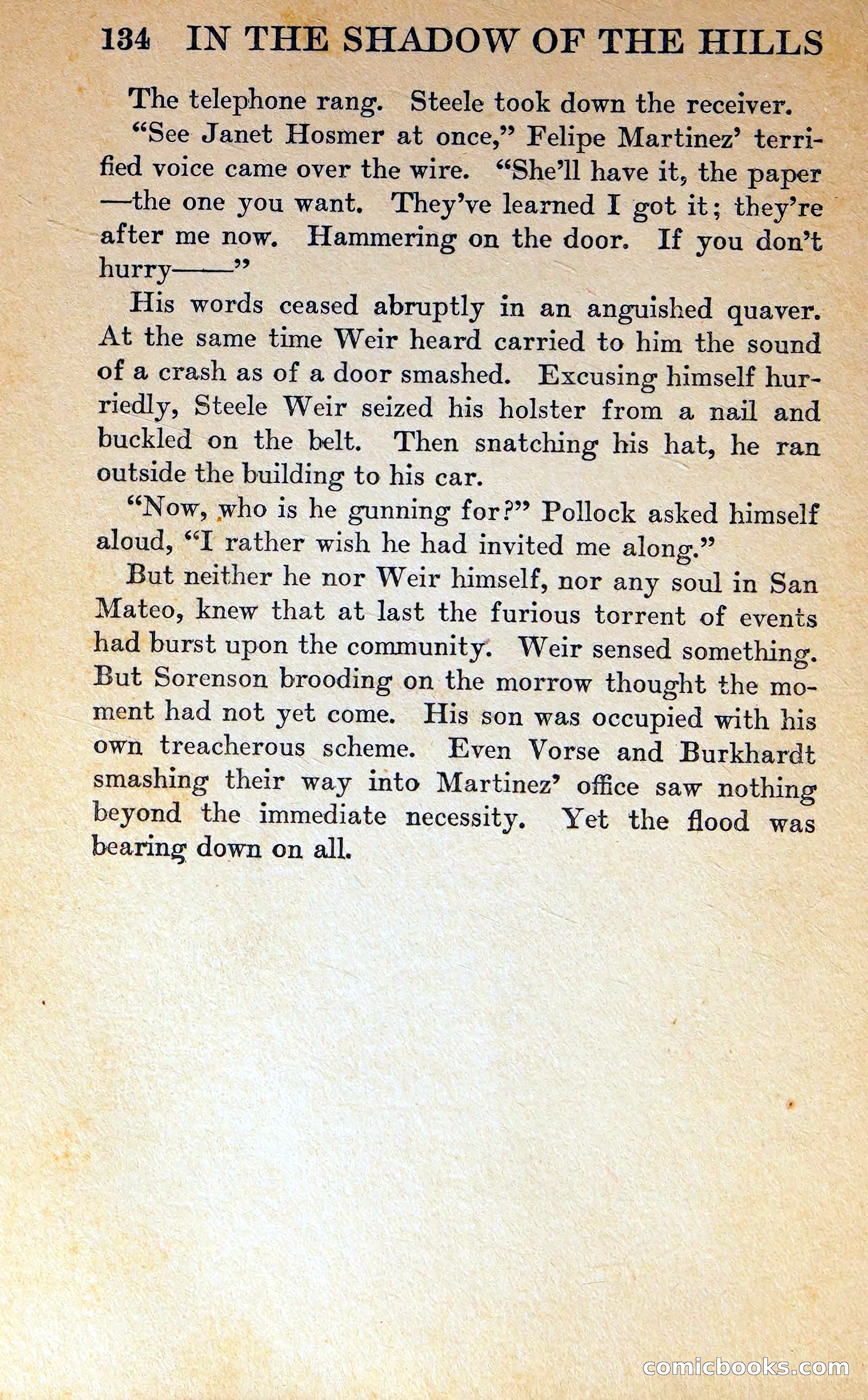 In the Shadow of the Hills — page 133 of 325