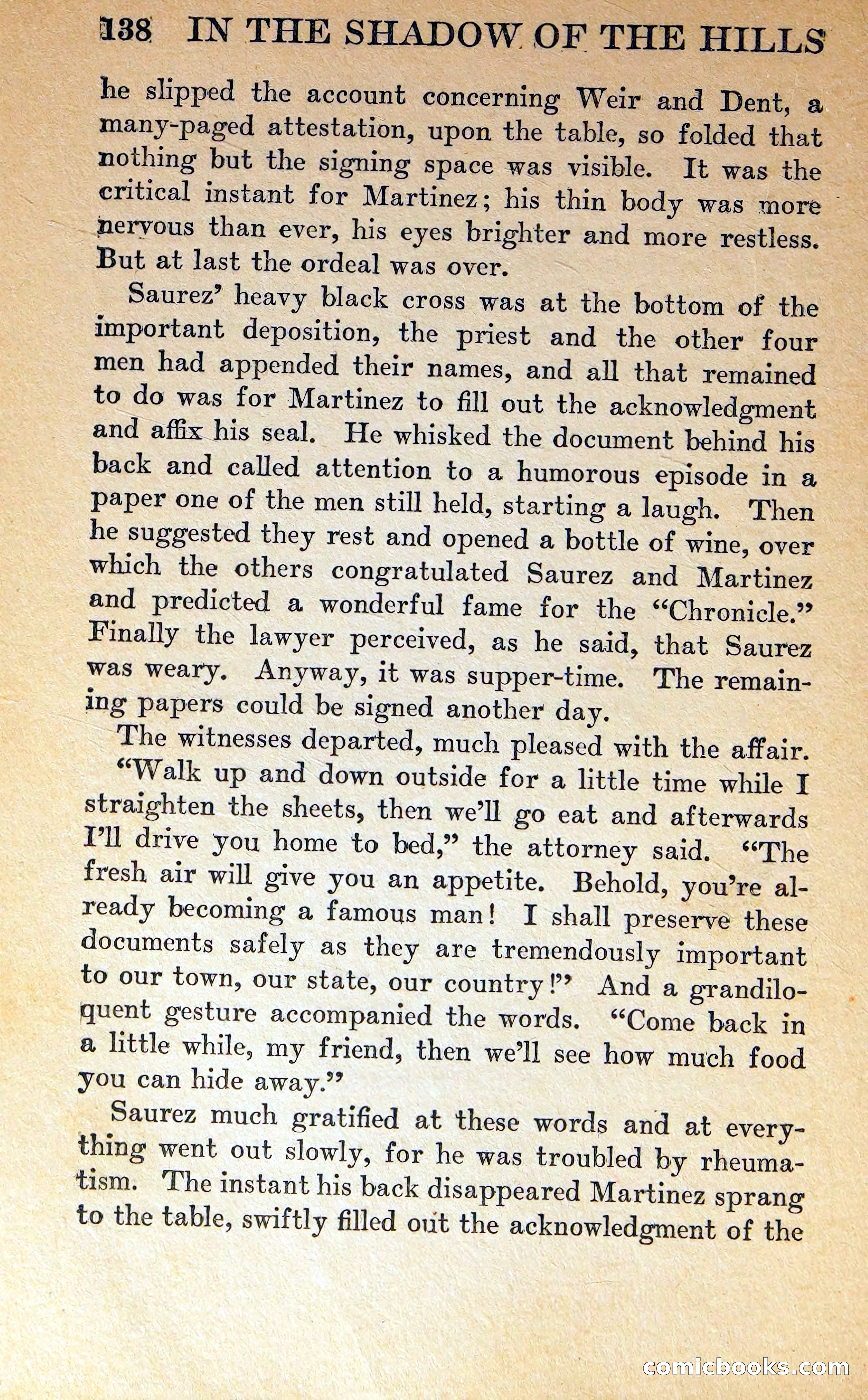 In the Shadow of the Hills — page 137 of 325