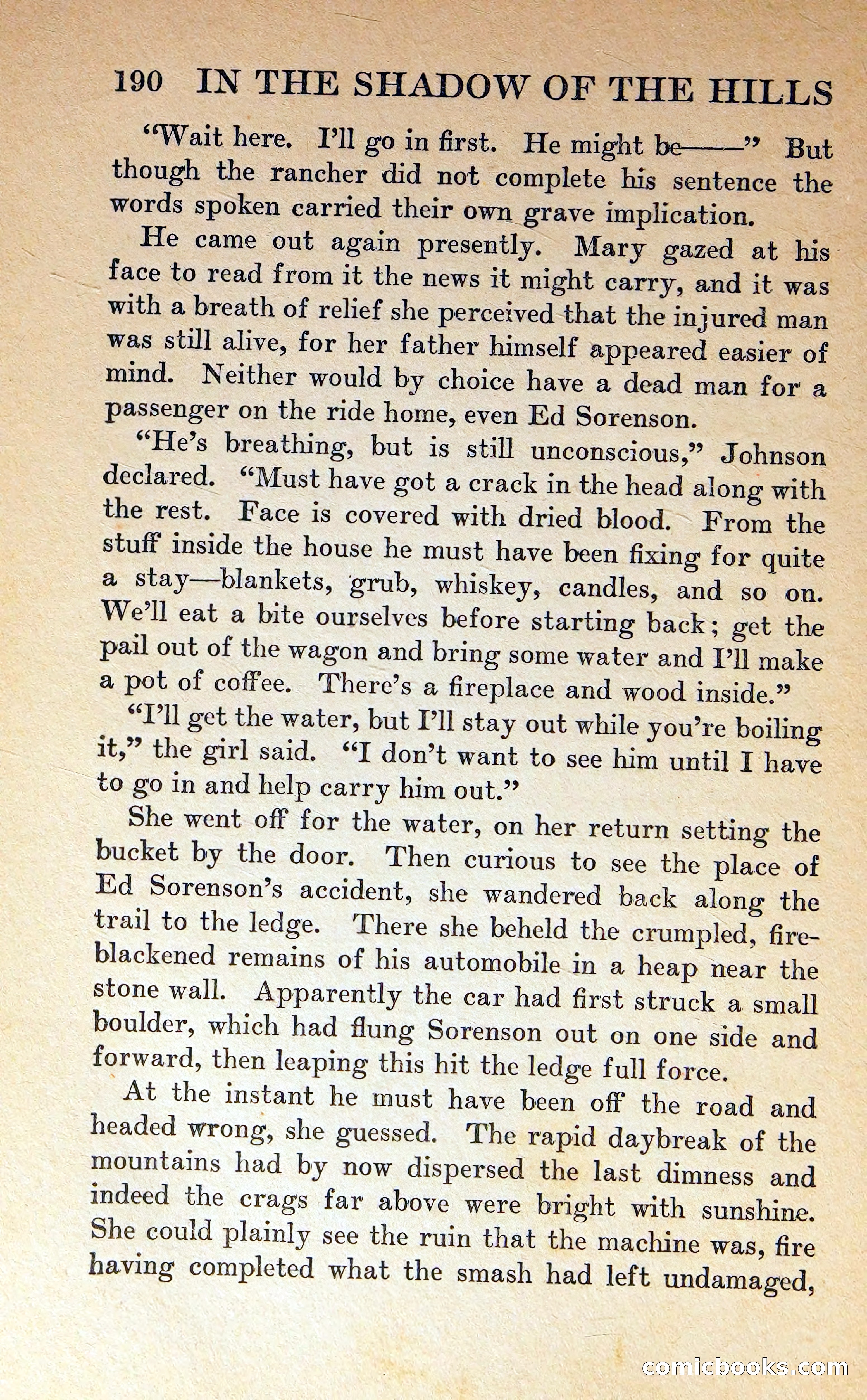 In the Shadow of the Hills — page 189 of 325