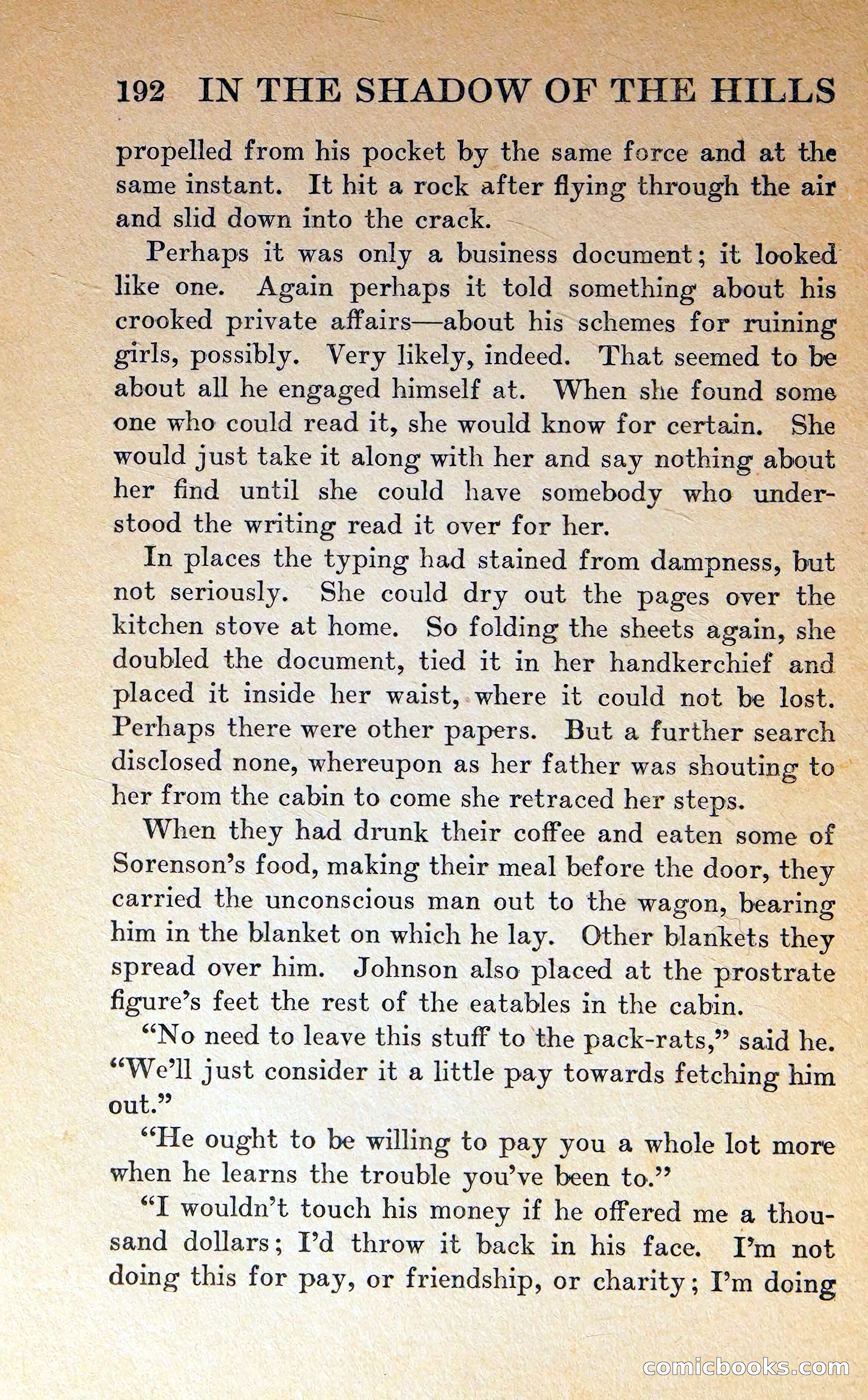 In the Shadow of the Hills — page 191 of 325