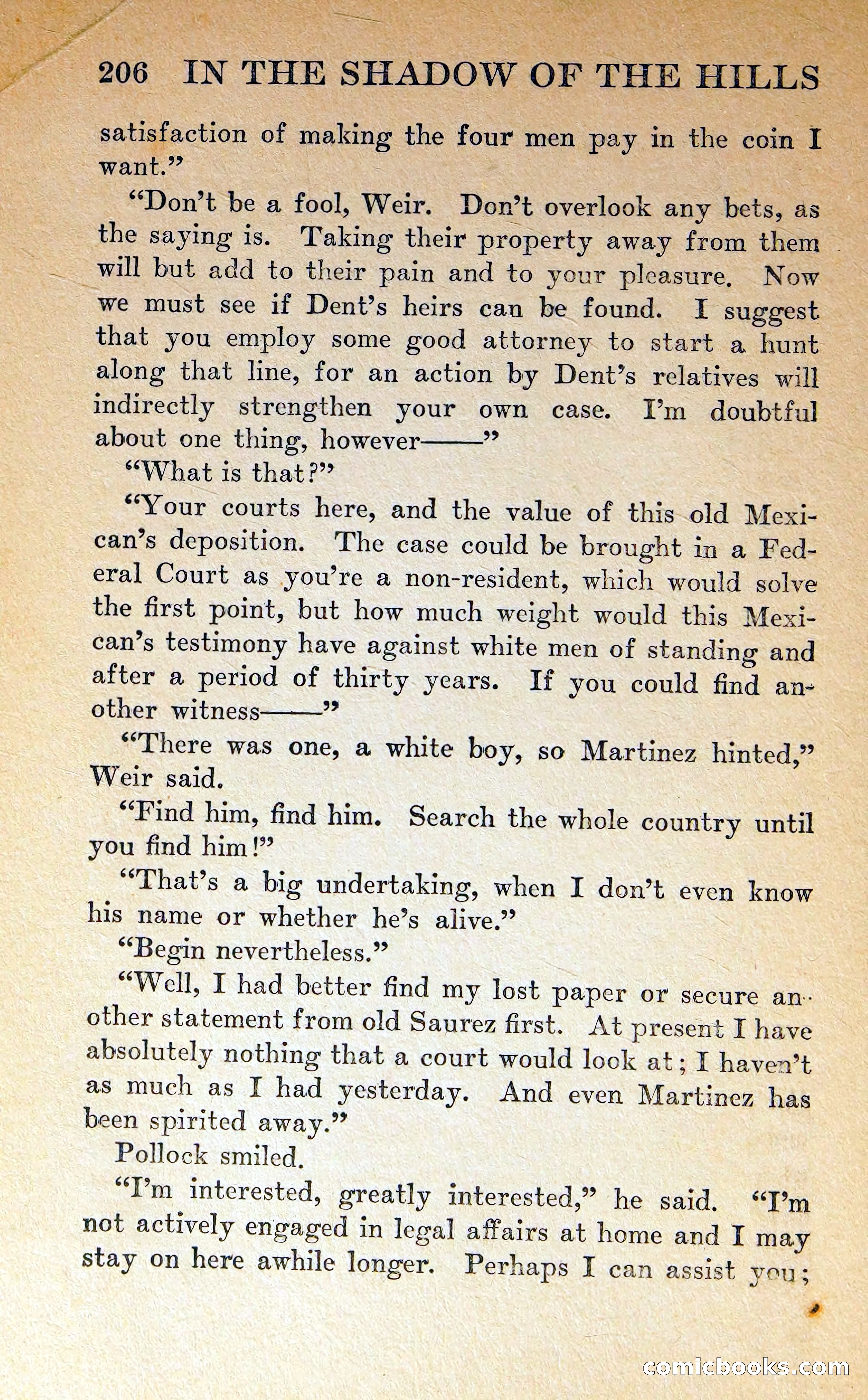 In the Shadow of the Hills — page 205 of 325