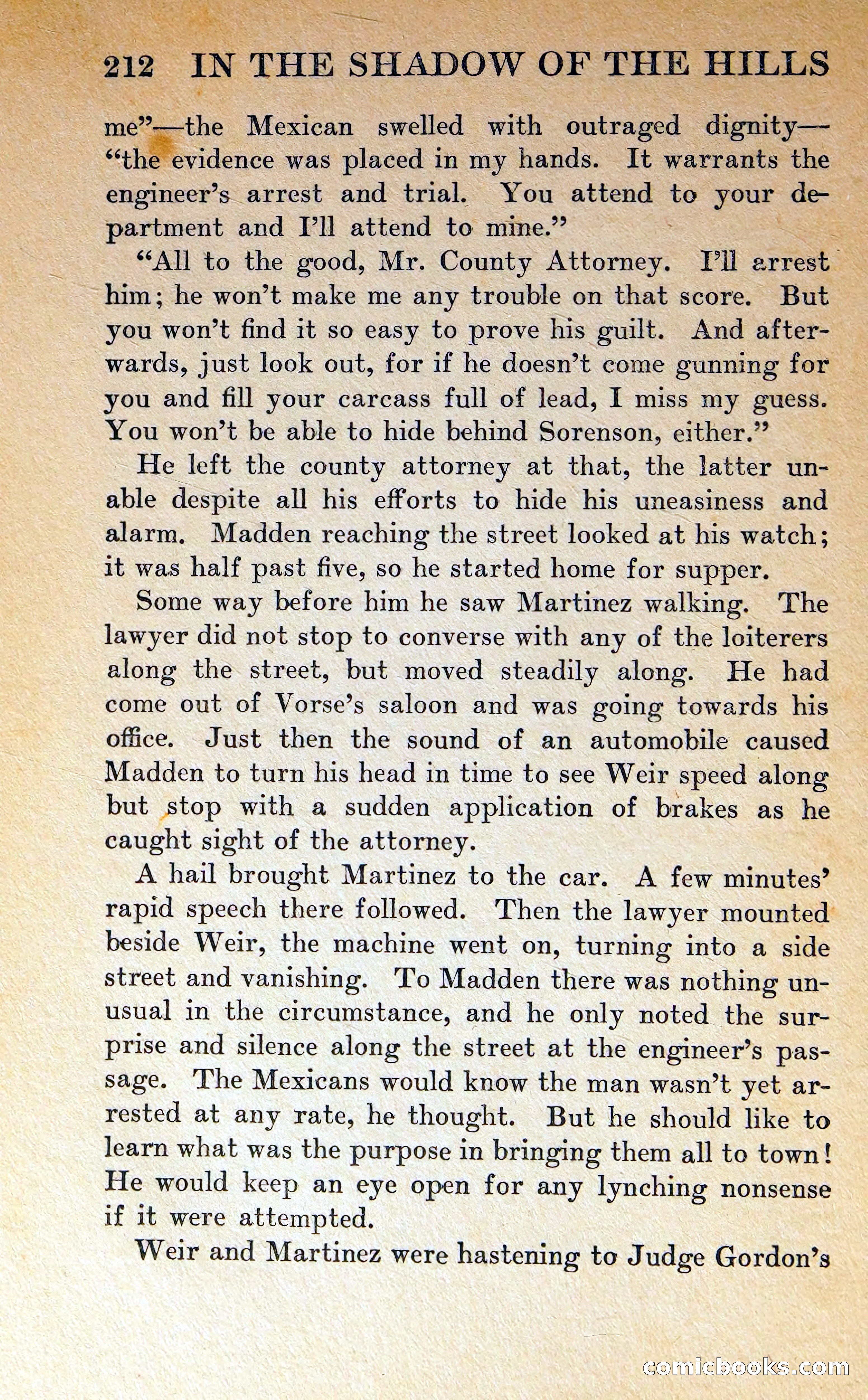 In the Shadow of the Hills — page 211 of 325
