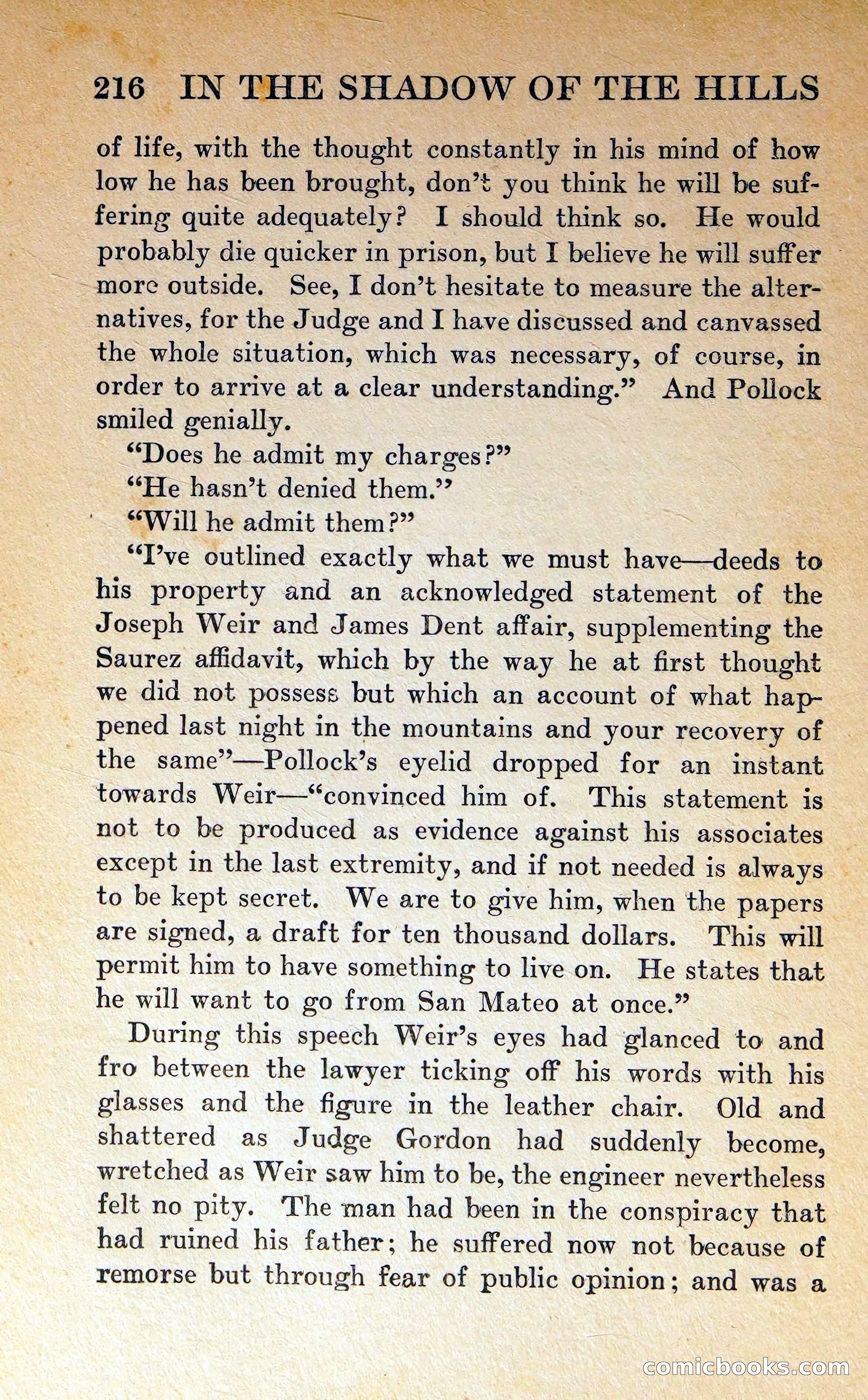 In the Shadow of the Hills — page 215 of 325