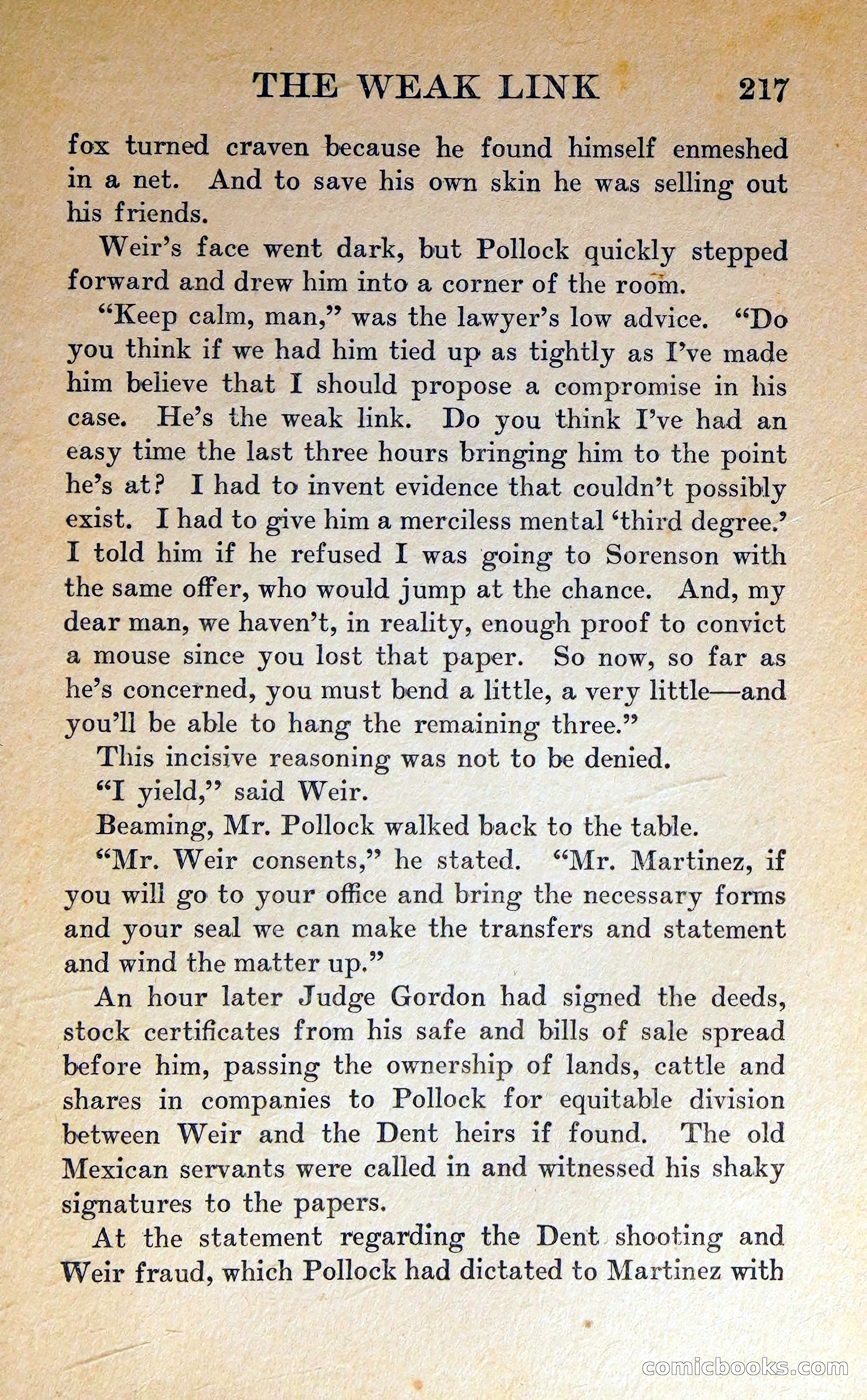 In the Shadow of the Hills — page 216 of 325