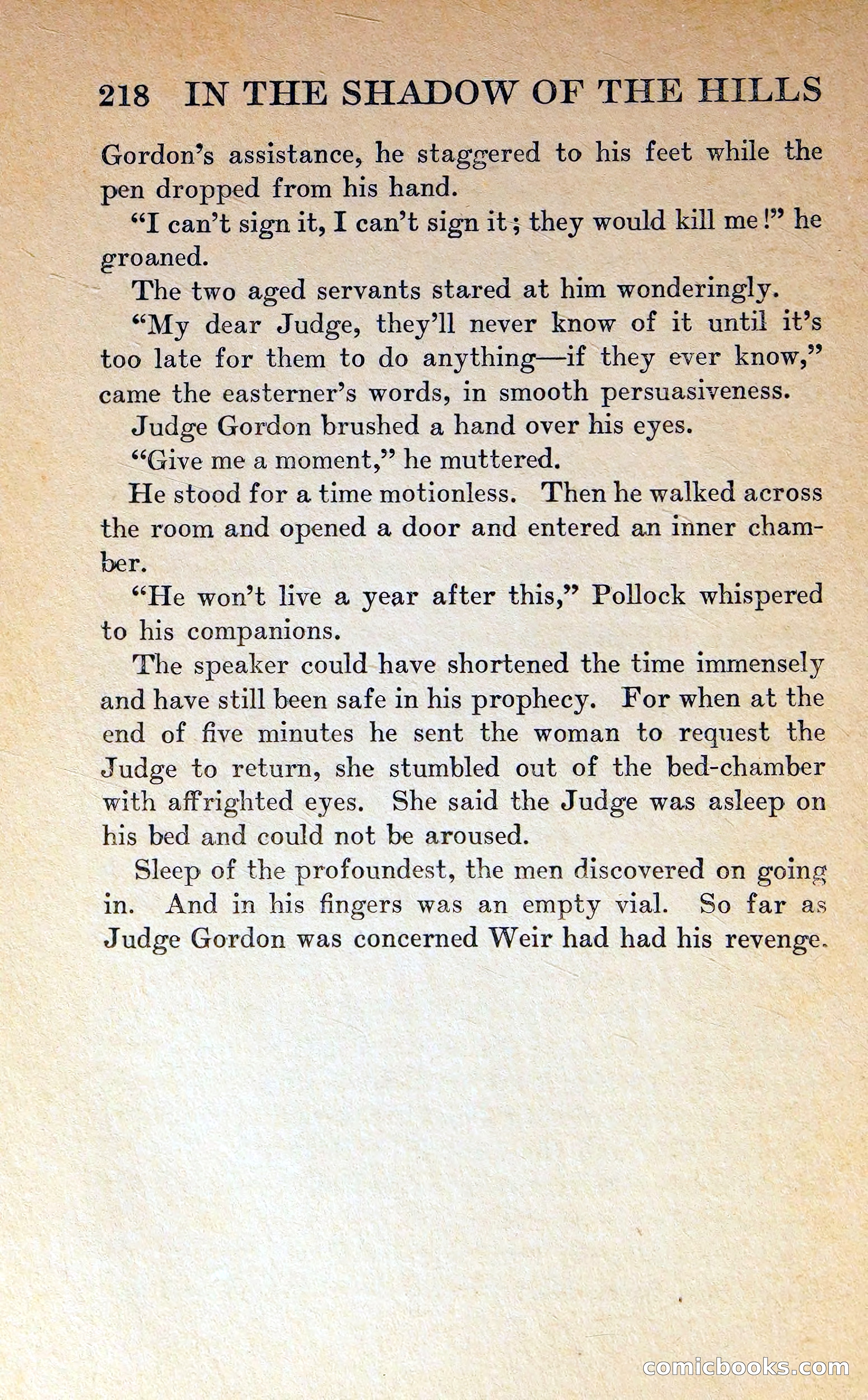 In the Shadow of the Hills — page 217 of 325