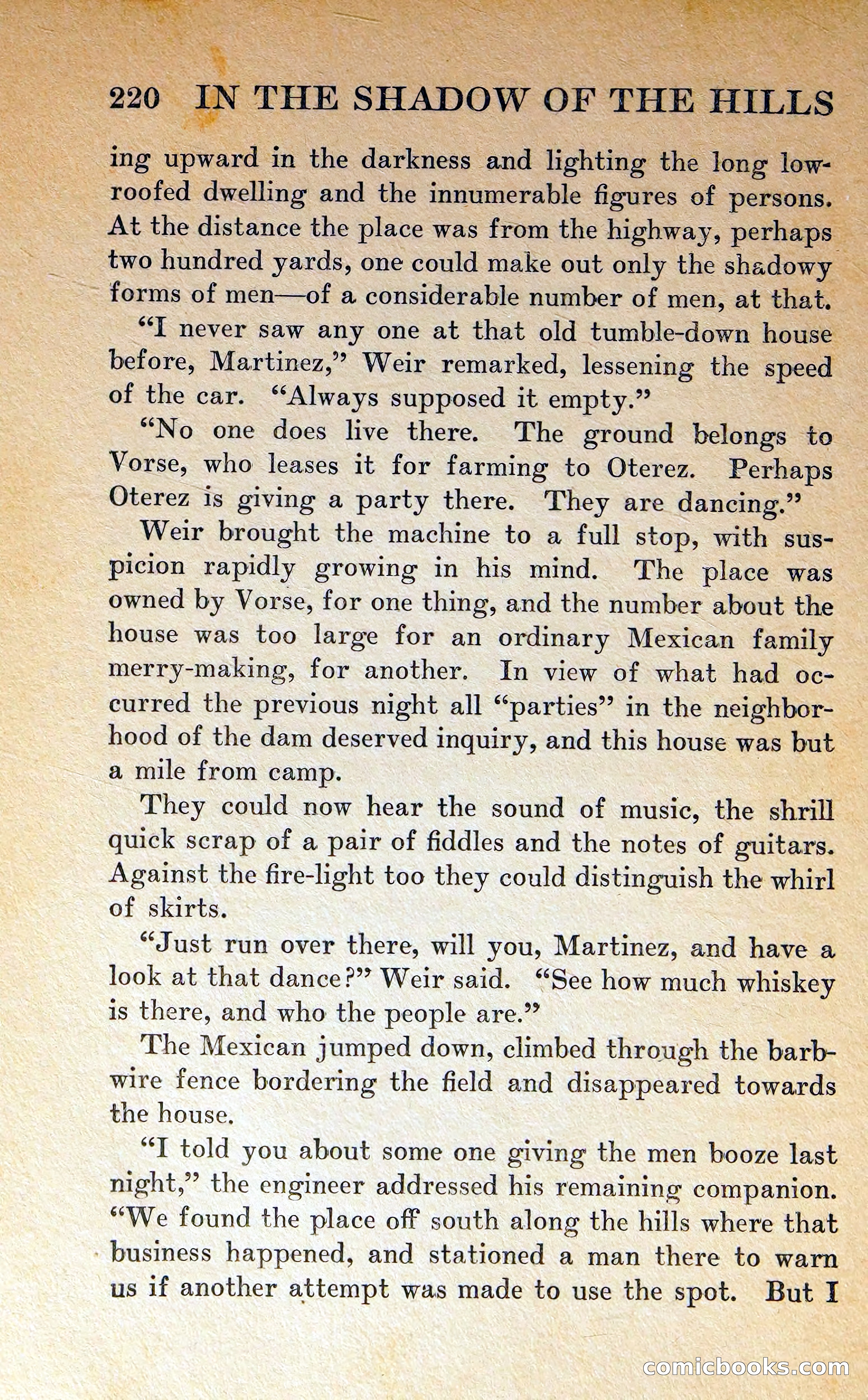 In the Shadow of the Hills — page 219 of 325